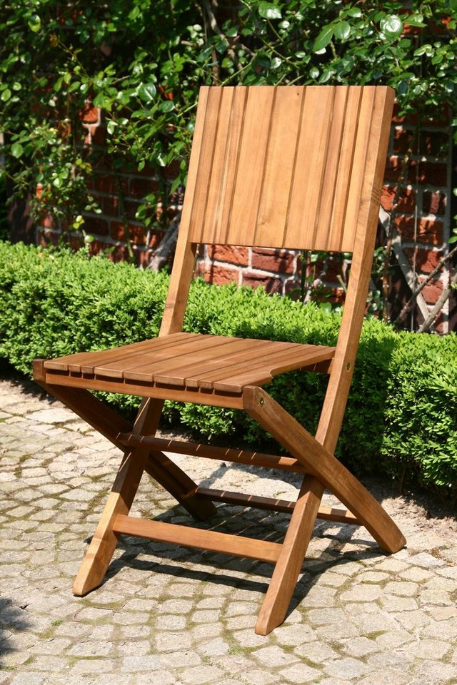 Siena Garden Gartensessel Falun, Akazienholz, klappbar, Aus 100 %  FSC®-zertifiziertem Akazienholz