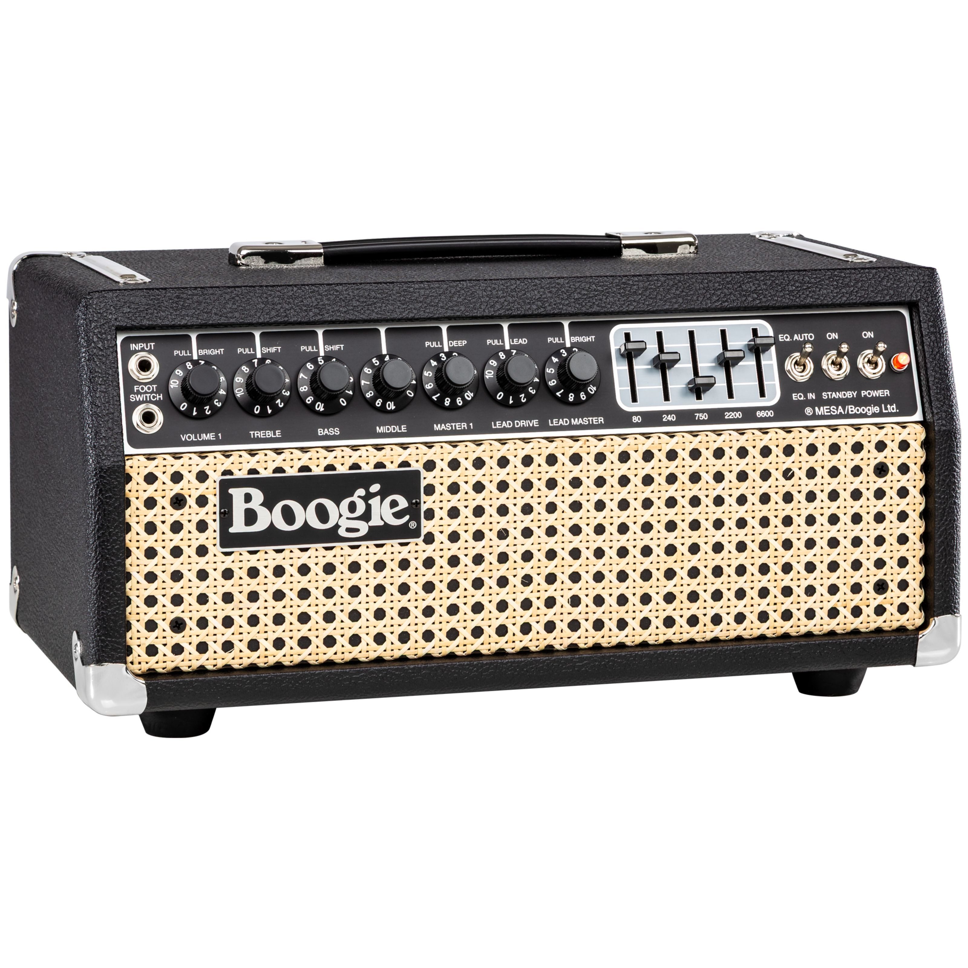 Mesa Boogie Verstärker (Mark IIC+ HRG Head Black, Wicker - Röhren Topteil für E-Gitarre)