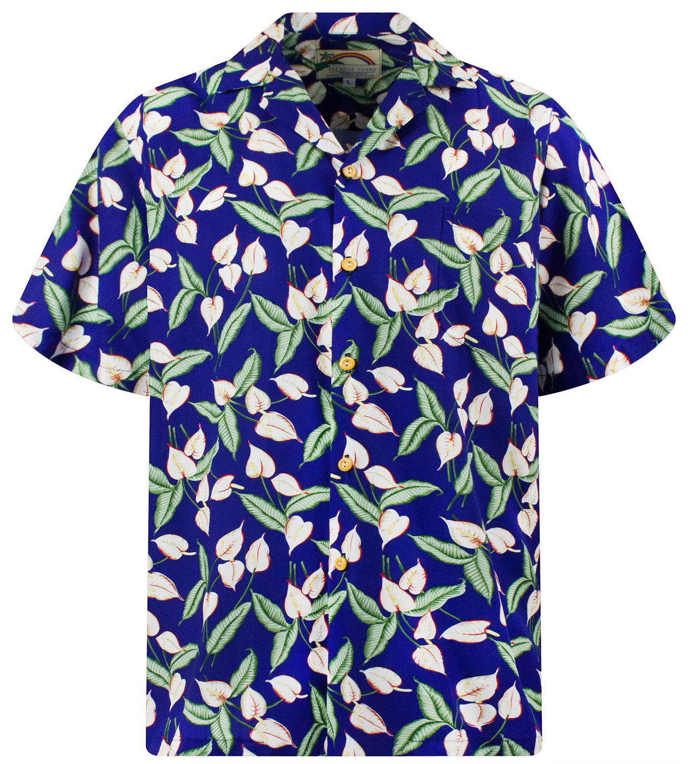Paradise Found Hawaiihemd Tom Selleck Green Leaves Original Hawaiihemd Herr günstig online kaufen