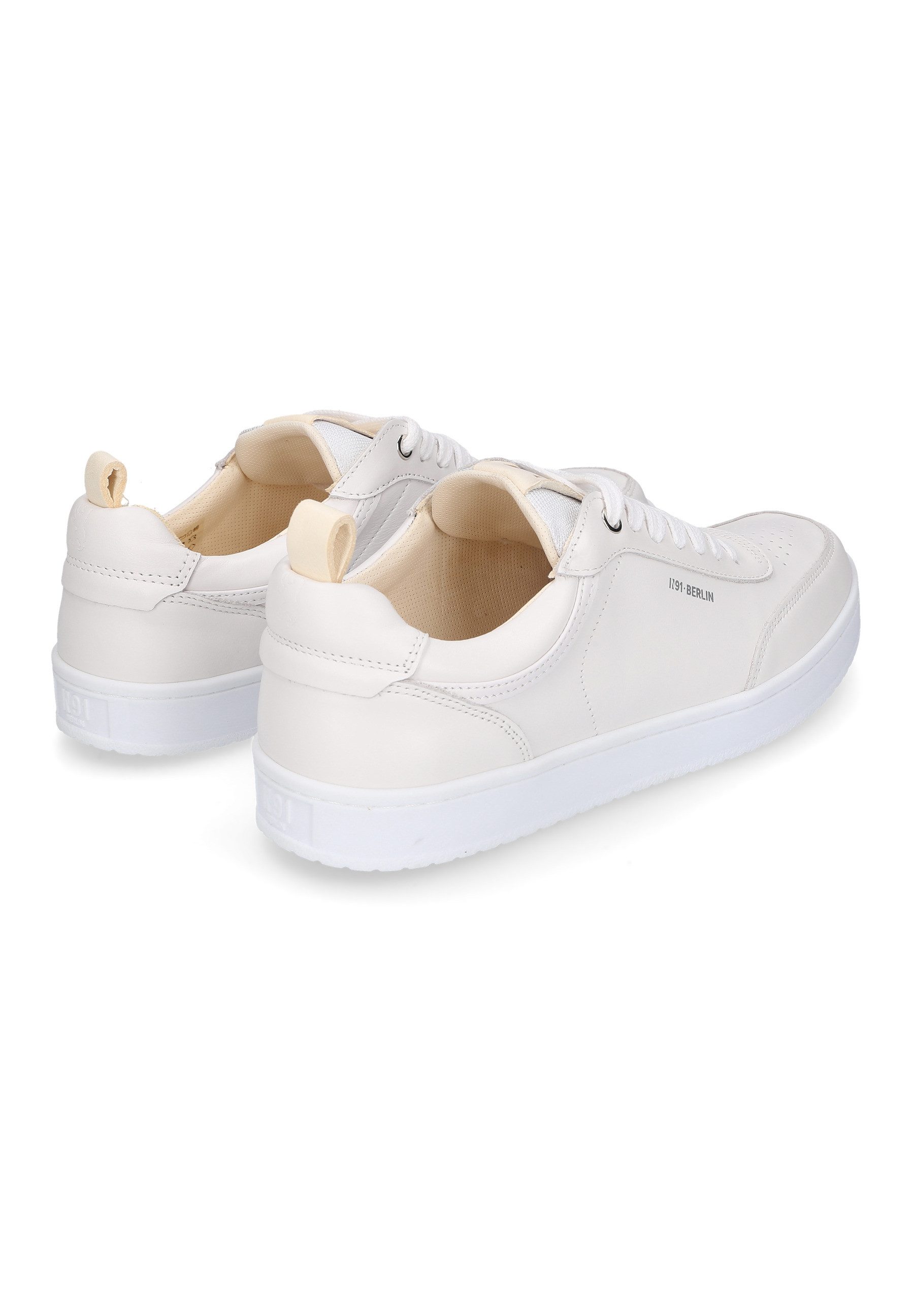 N91 Court M AB Herrensneaker Sneaker Turnschuh Leder handgefertigt, sportlicher Freizeitschuh Herren