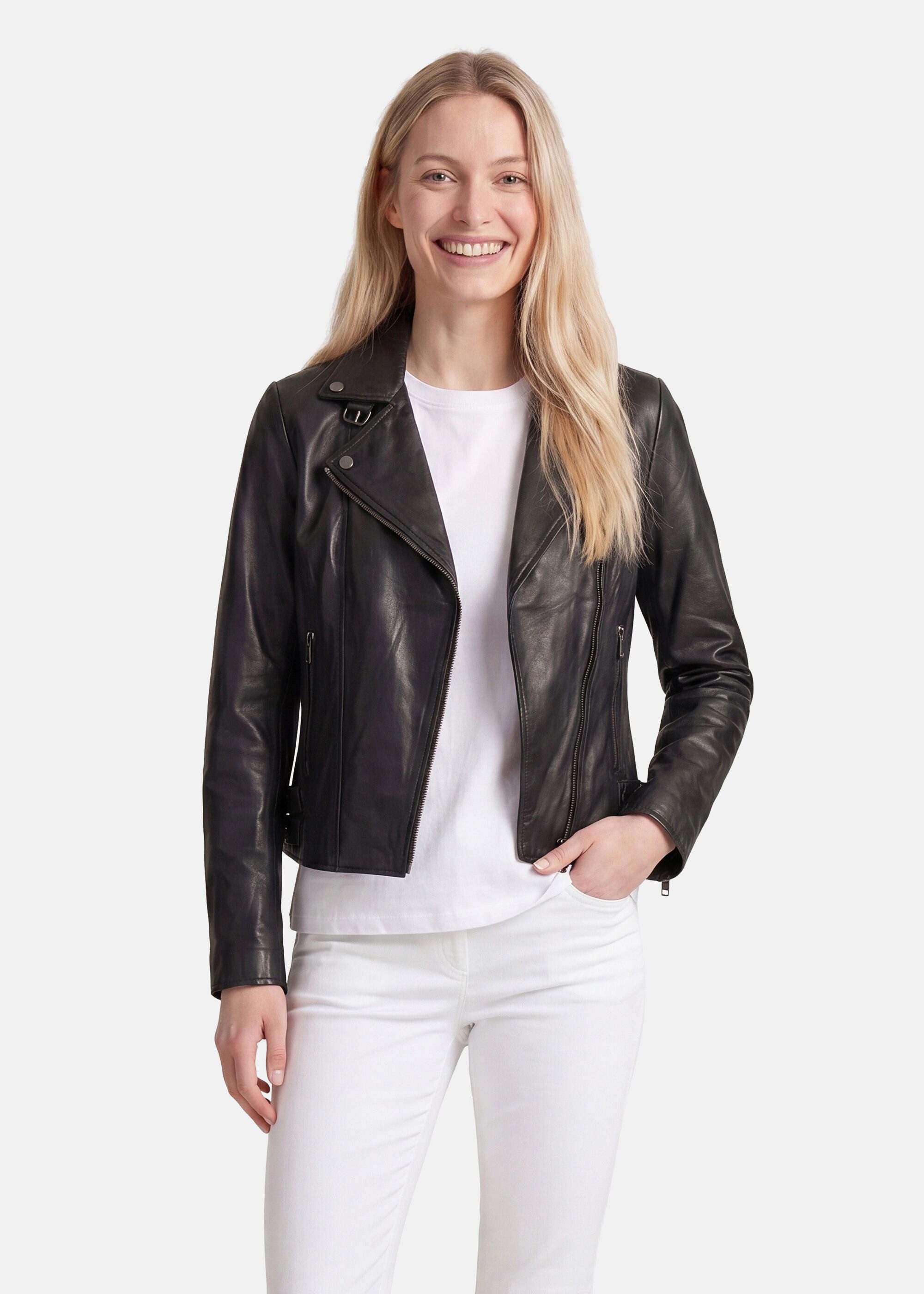 Lederjacke