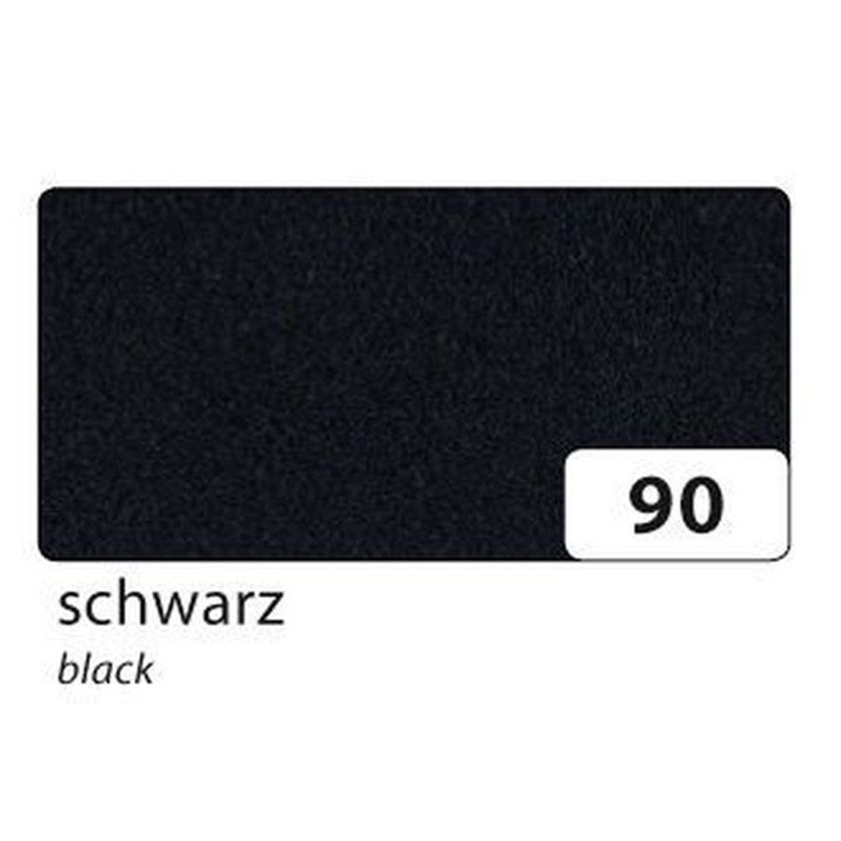 Folia Max Bringmann KG Bastelfilz folia Bastelfilz 150g/m² schwarz 45cmx5m