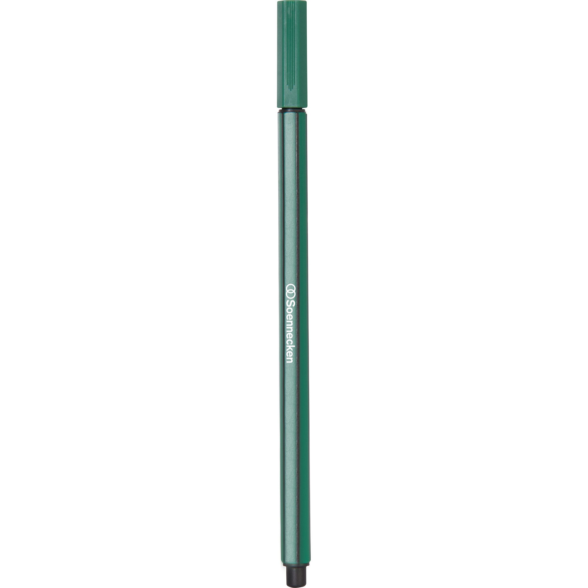 Soennecken Fineliner Fineliner 3615 0,4mm metallgefasste Spitze grün