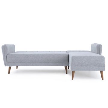 Gozos Ecksofa Gozos Mammo Sitzgruppe Ecksofa, Bettfunktion Couch, 225 x 150 x 85 cm, mit Relaxfunktion