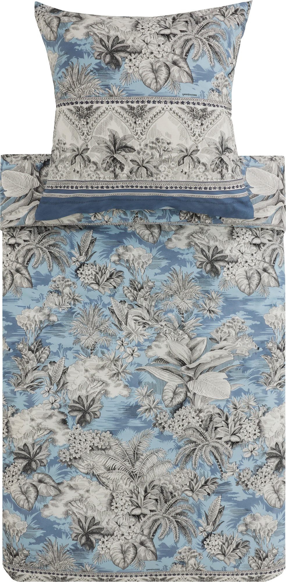 Bassetti Bettwäsche Bettwäsche "Boboli", Mako-Satin, Feinsatin Paisley/Blumen/Ornamente