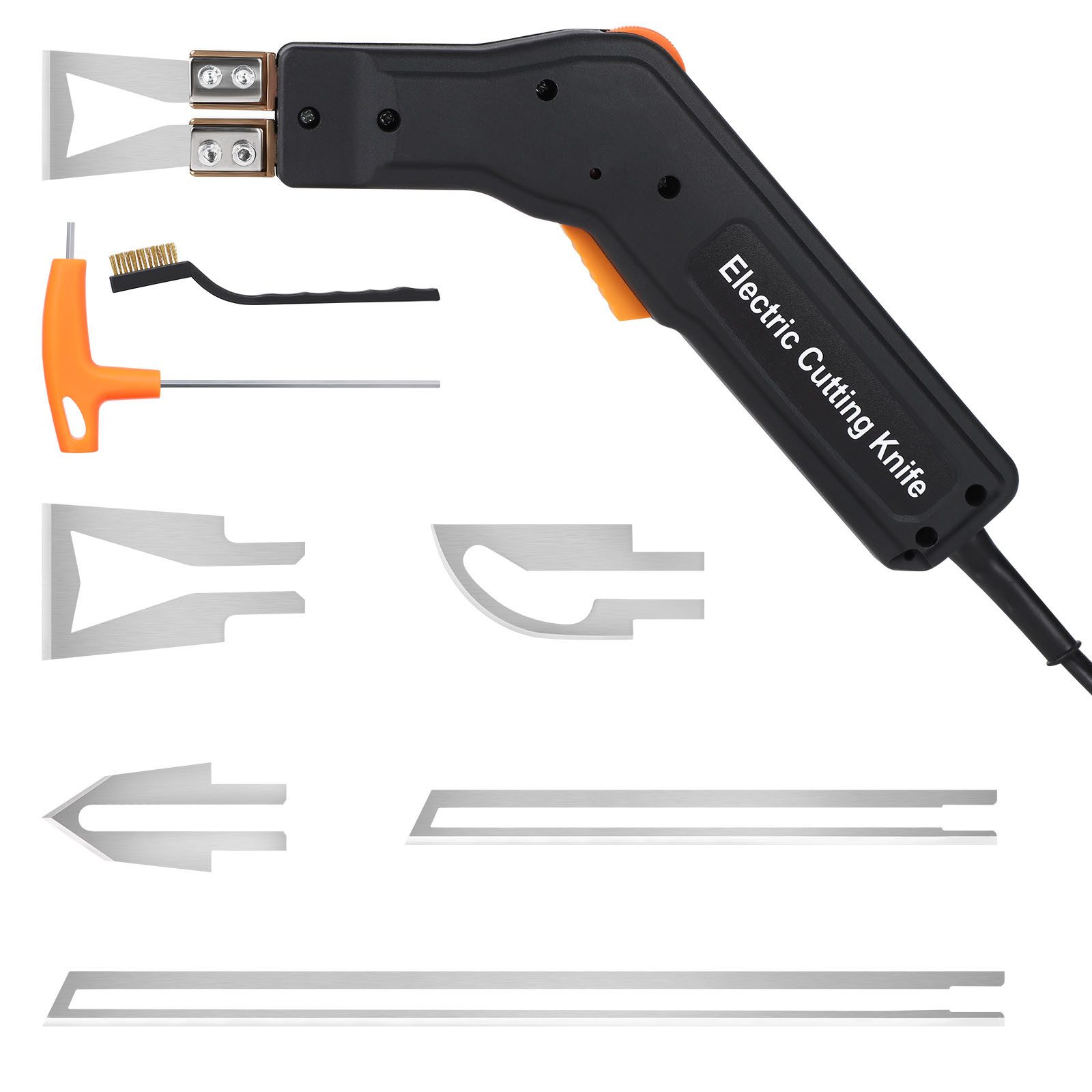 JOYOLEDER Планкоріз Styroporschneider Styrocutter mit 5 Nichrom Klingen, Styroporschneider, (Handschneider mit Klingen)