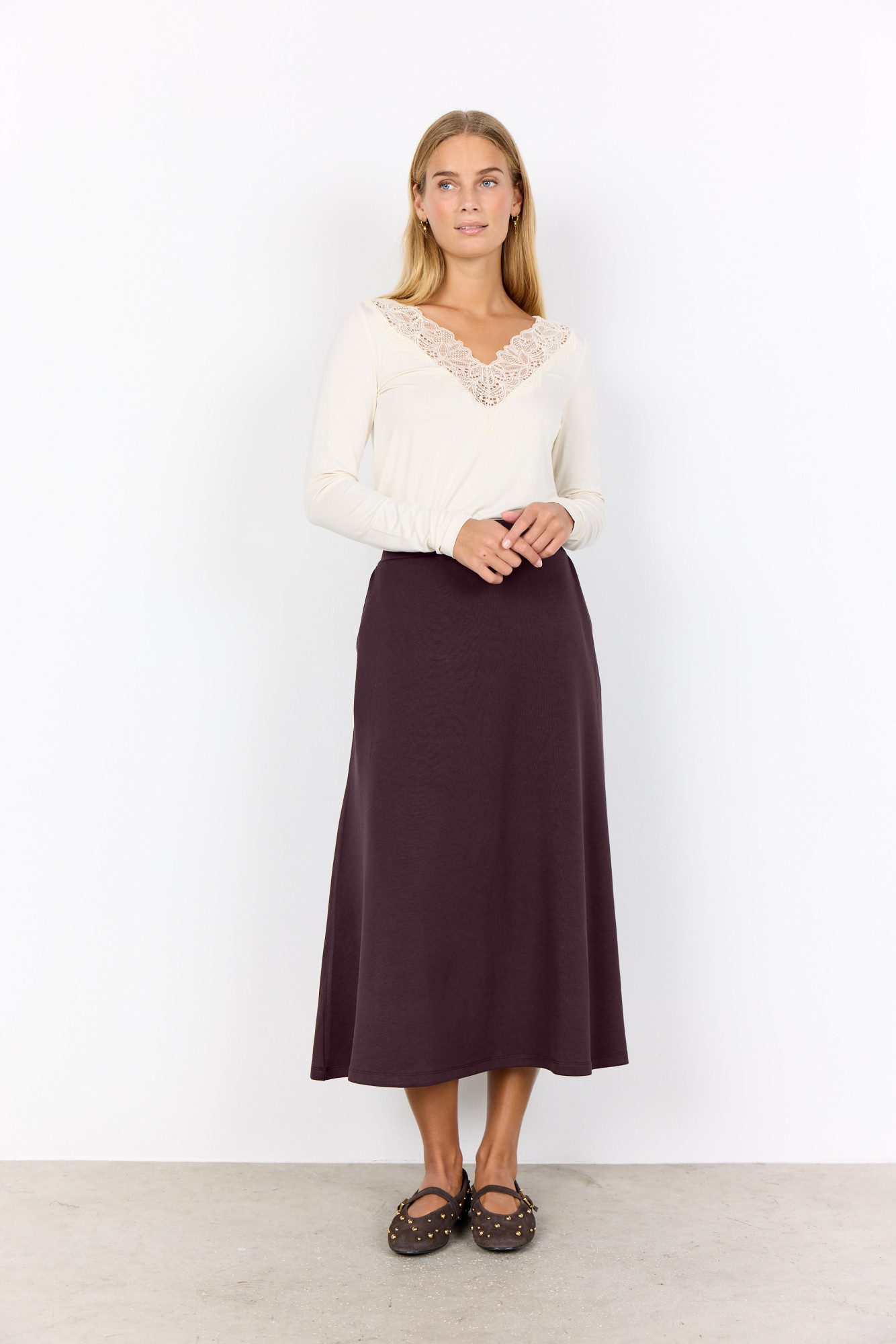 soyaconcept Langarmshirt SC-MARICA 301 Viskosemischung, Spitze – Bild 2 von 5