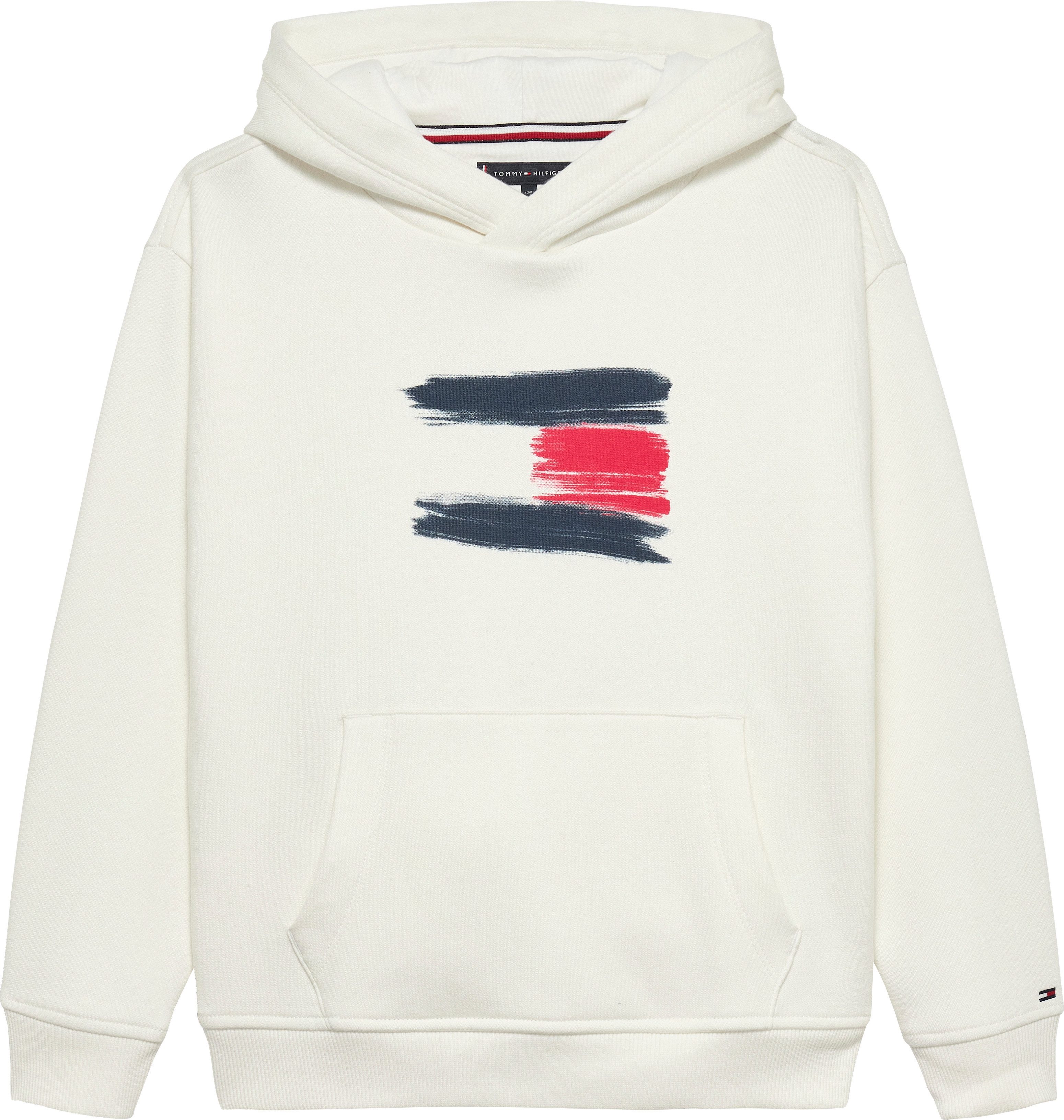 Tommy Hilfiger Kapuzensweatshirt FLAG HOODIE Kinder bis 16 Jahre