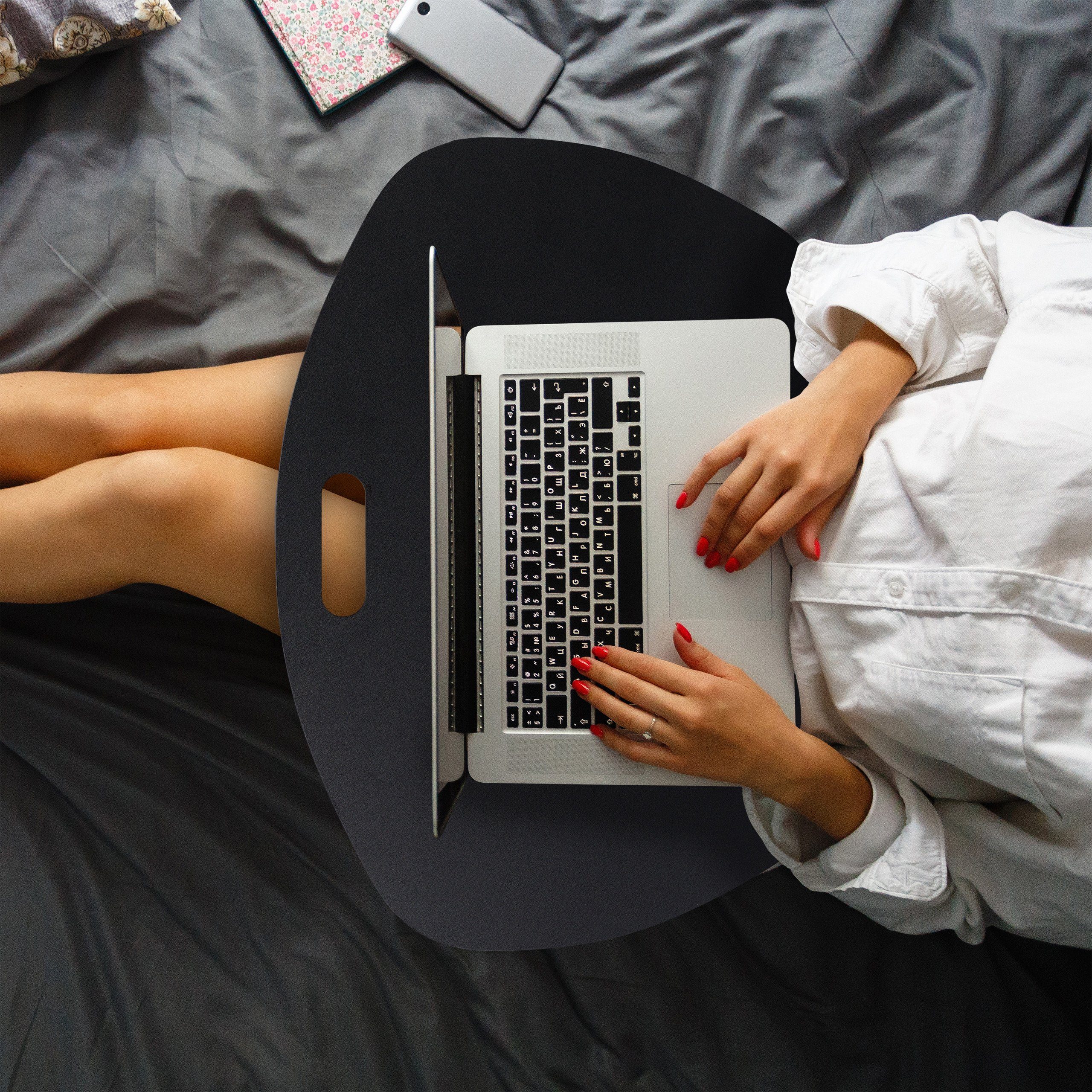 relaxdays Arbeitshocker Knietablett mit Kissen günstig online kaufen