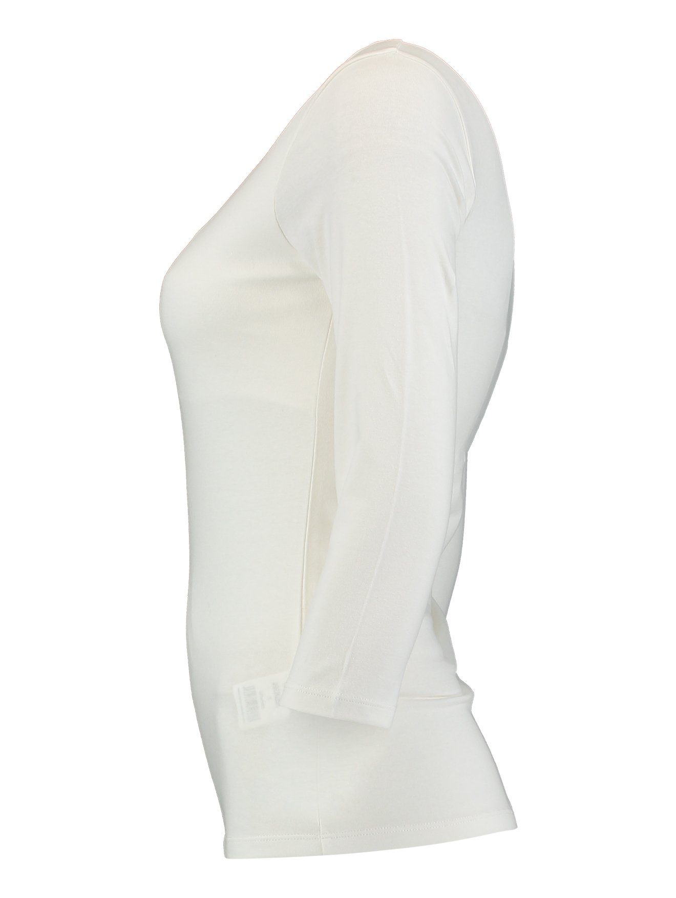 HaILY’S T-Shirt 3/4 (2-tlg) Longsleeve NOA Shirt 4691 in Set Stretch Arm Stück Dünnes 2-er Schwarz-Weiß