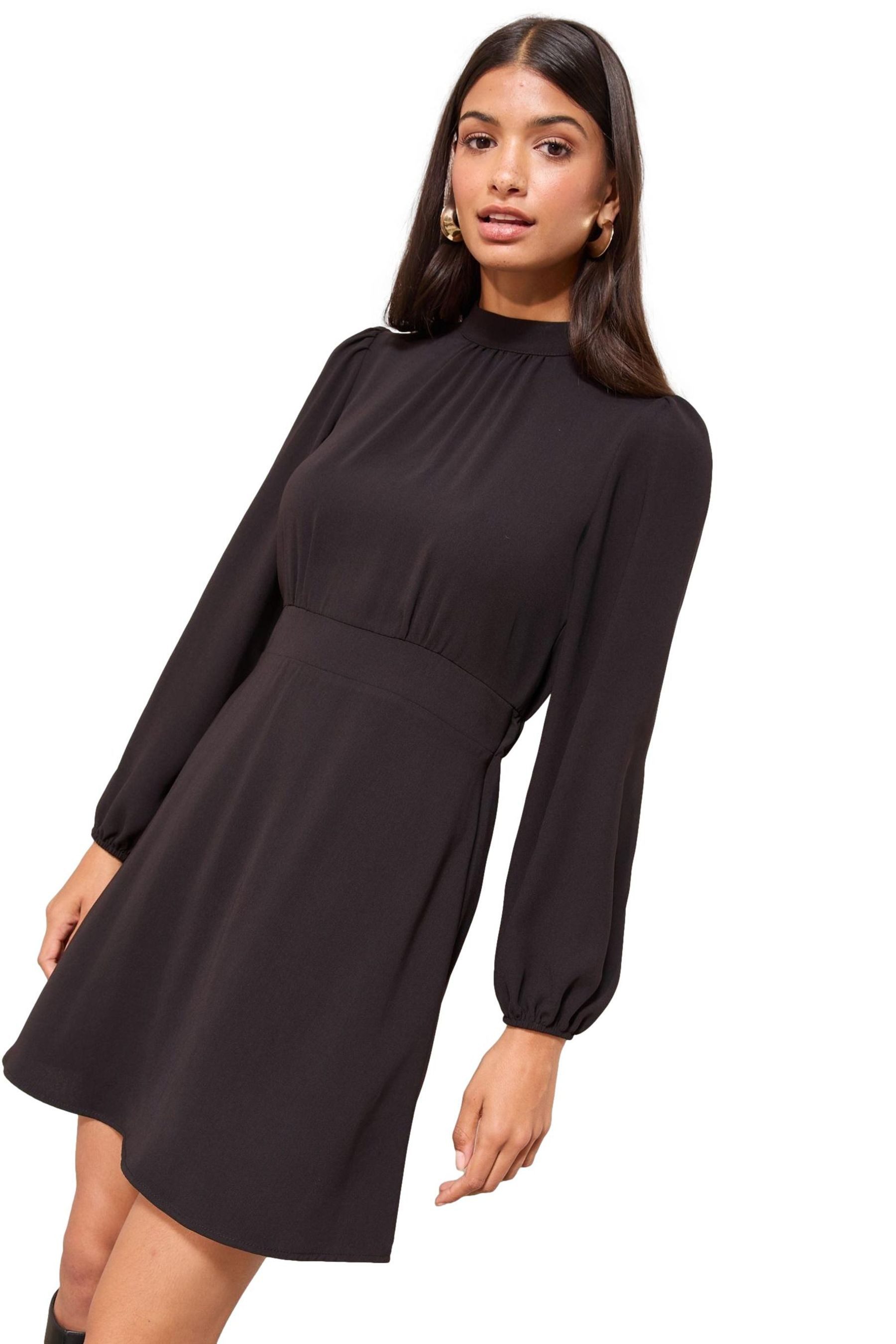 Friends Like These Minikleid Friends Like These Hochgeschlossenes Minikleid (1-tlg)
