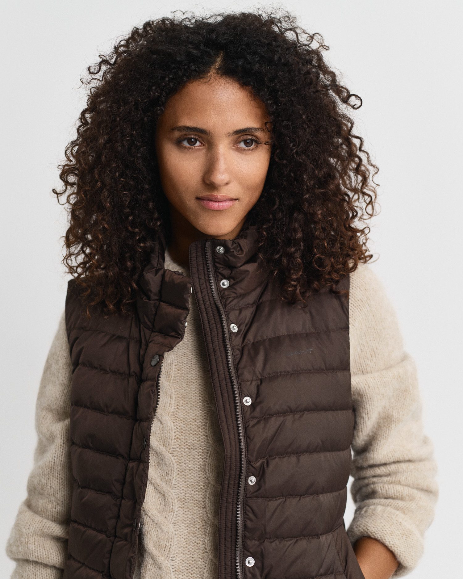 Gant Steppweste LIGHT DOWN VEST Regular fit mit Stehkragen