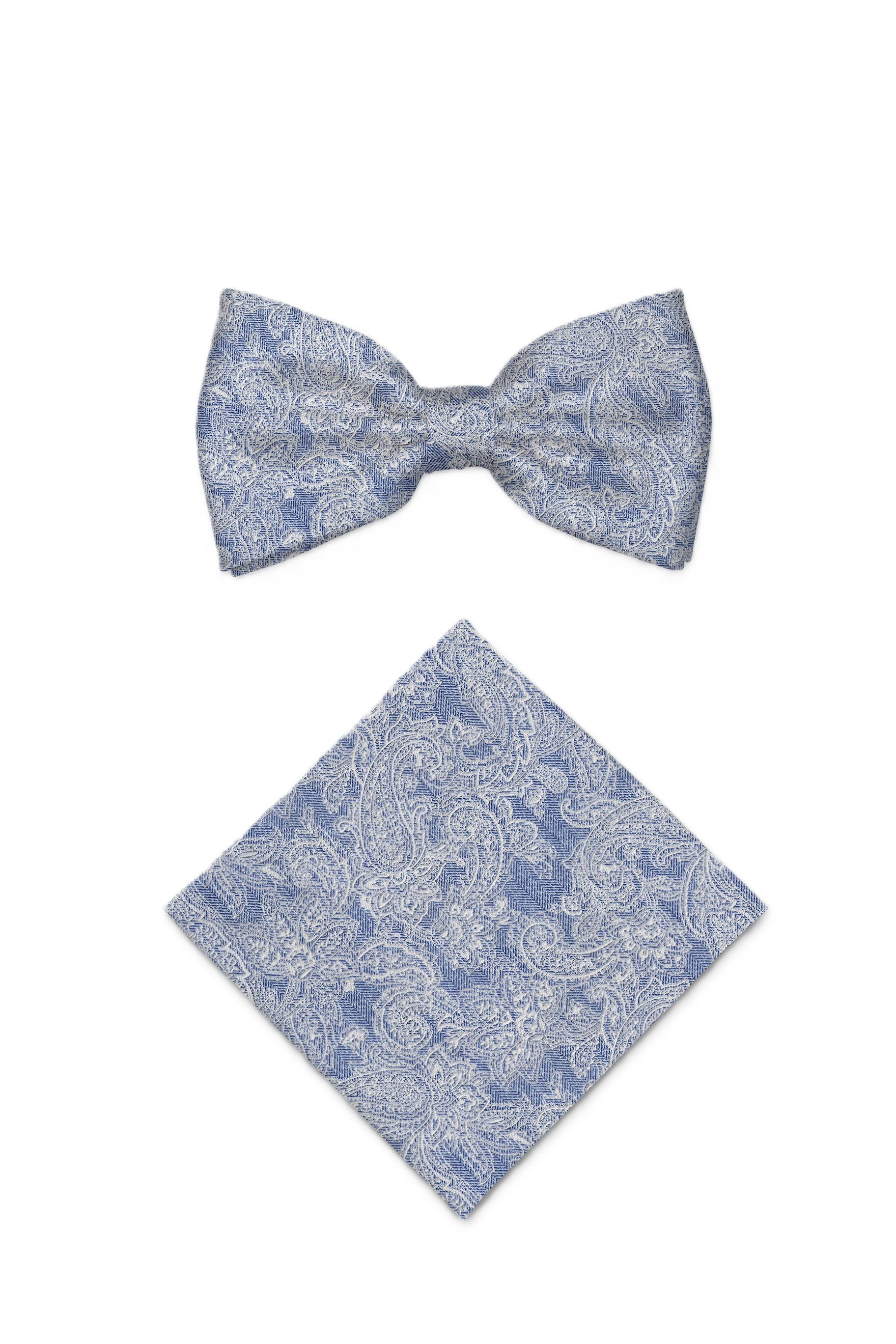 REAL GUYS by J.PLOENES Fliege (2-St) mit passendem Einstecktuch, Paisleymuster
