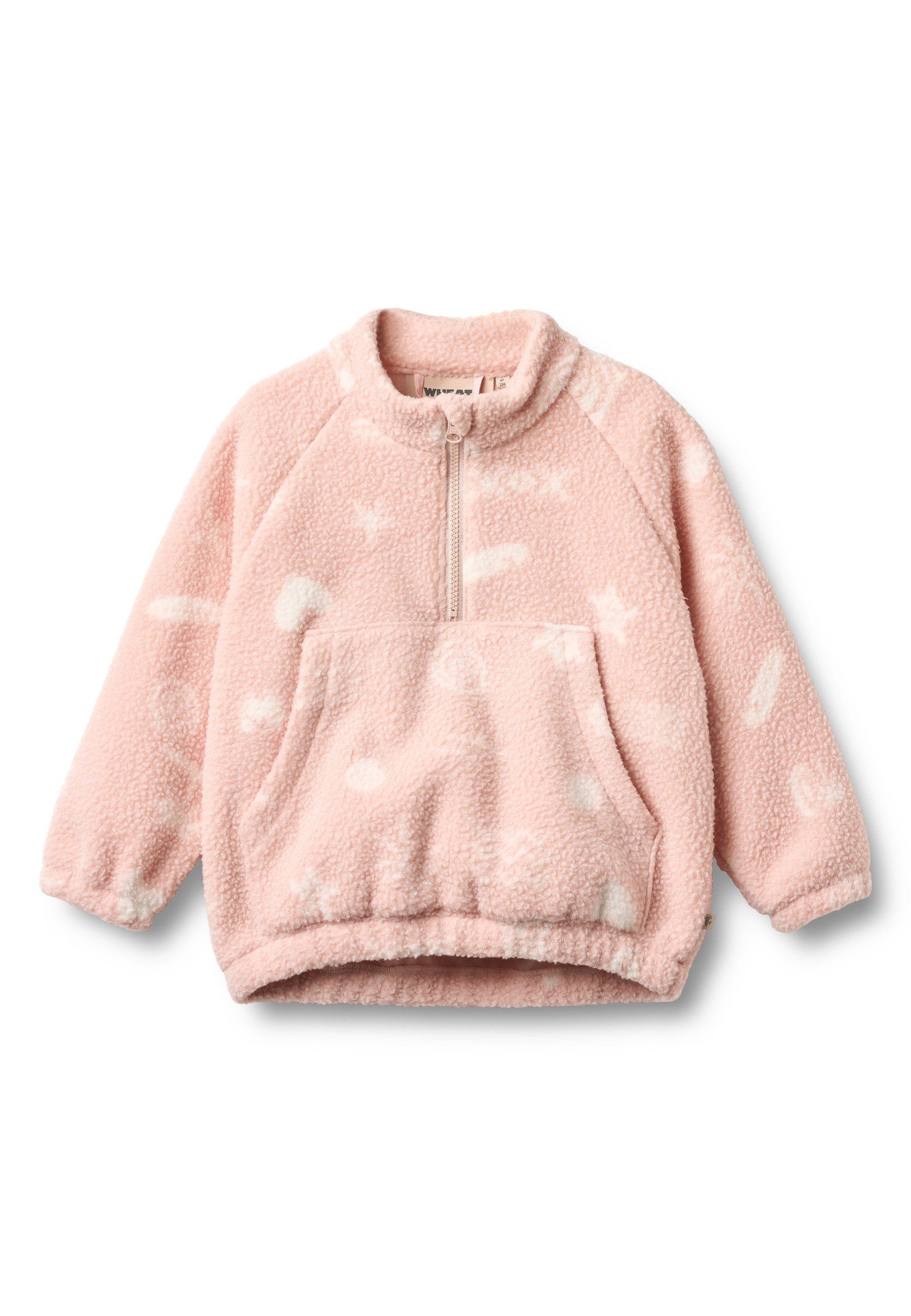 WHEAT Fleecejacke WHEAT Fleece Anorak Moon (1-St) reflektierend