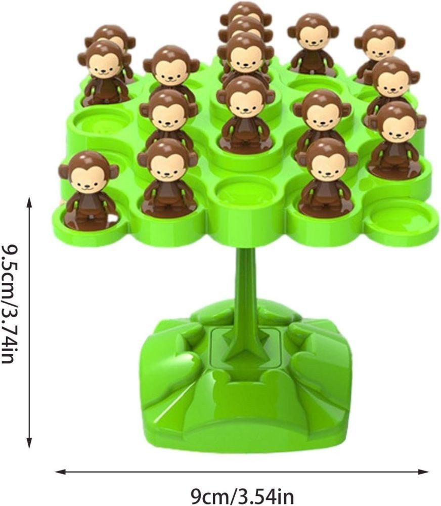 MEGAGOODS Lernspielzeug Affen-Balance-Baum Spielzeug Kinder Geschicklichkei günstig online kaufen