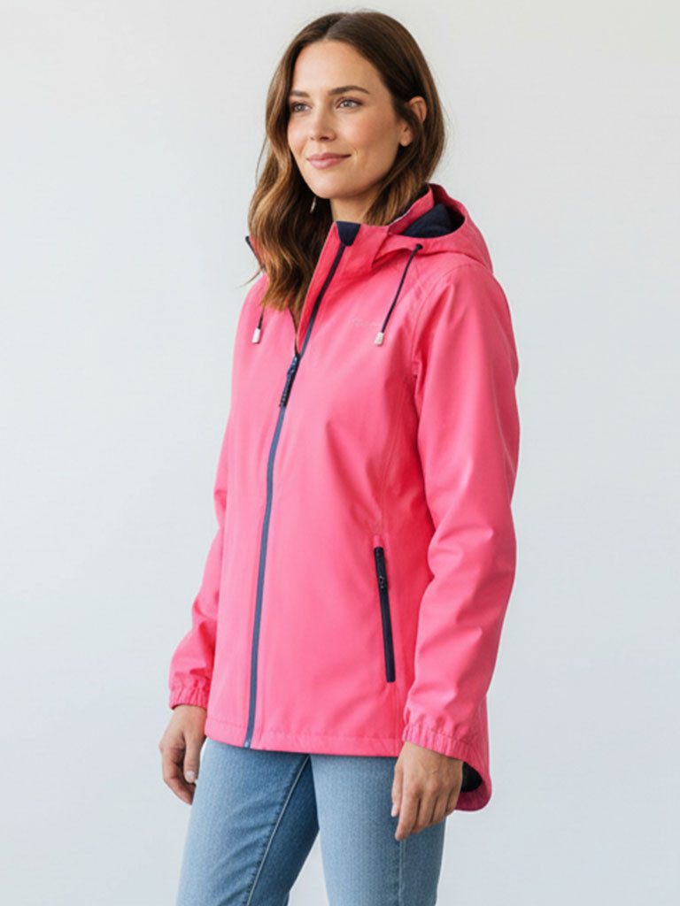 Dry Fashion Fahrradjacke Spiekeroog Damen Funktionsjacke Spiekeroog wind- & wasserdicht - Jacke verstaubar