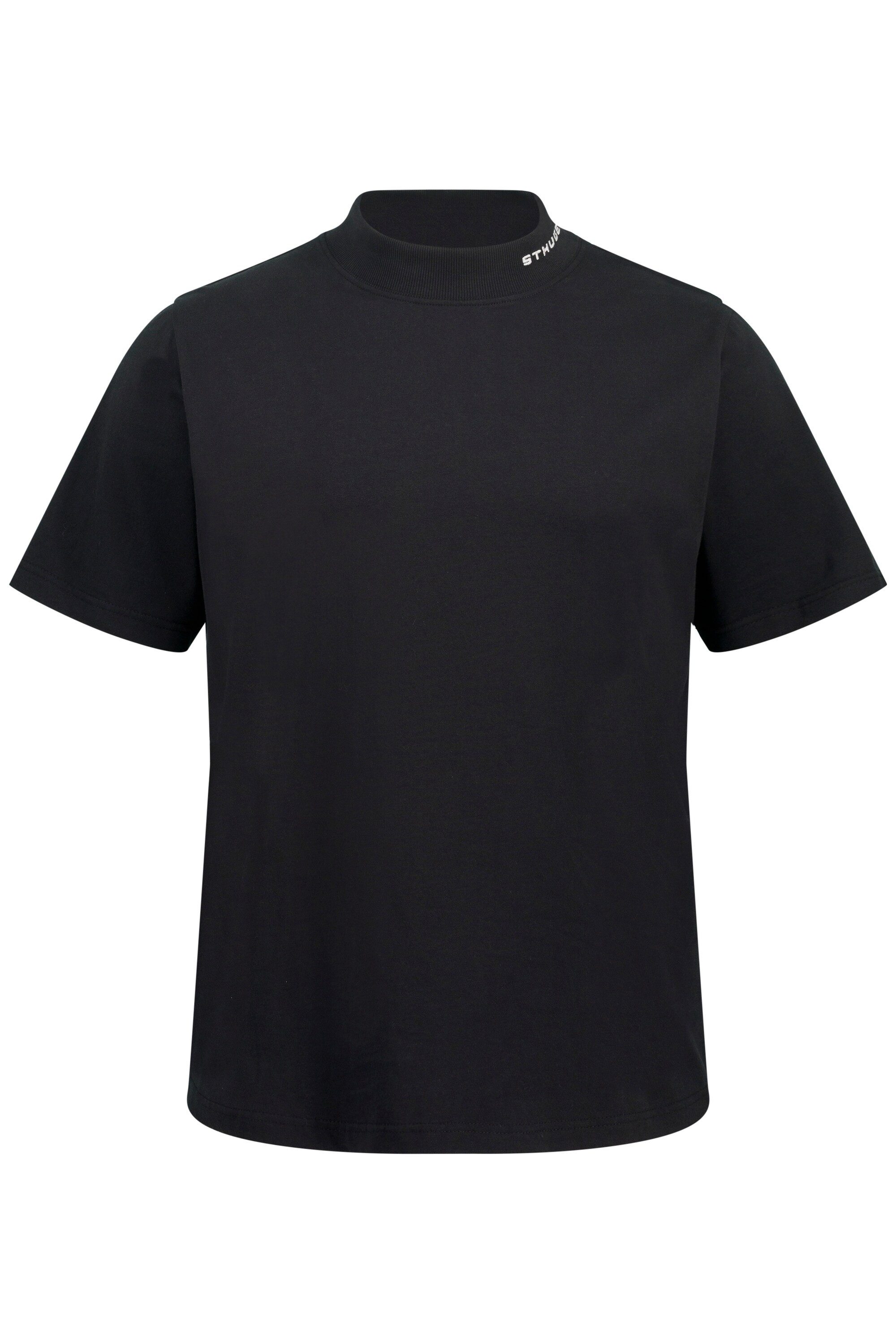STHUGE T-Shirt STHUGE T-Shirt Halbarm Stehkragen günstig online kaufen