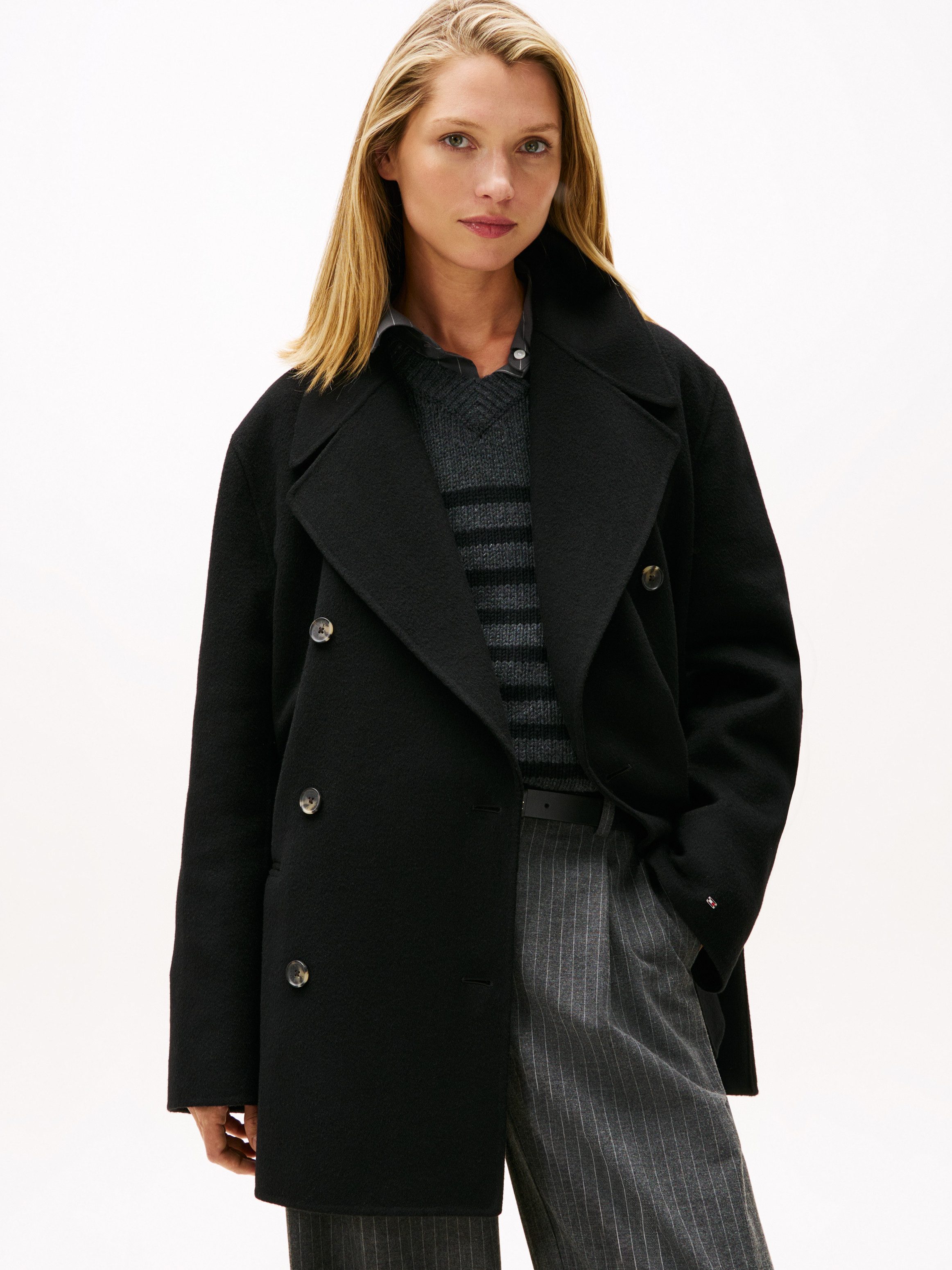 Tommy Hilfiger Kurzmantel DF WOOL BLEND günstig online kaufen
