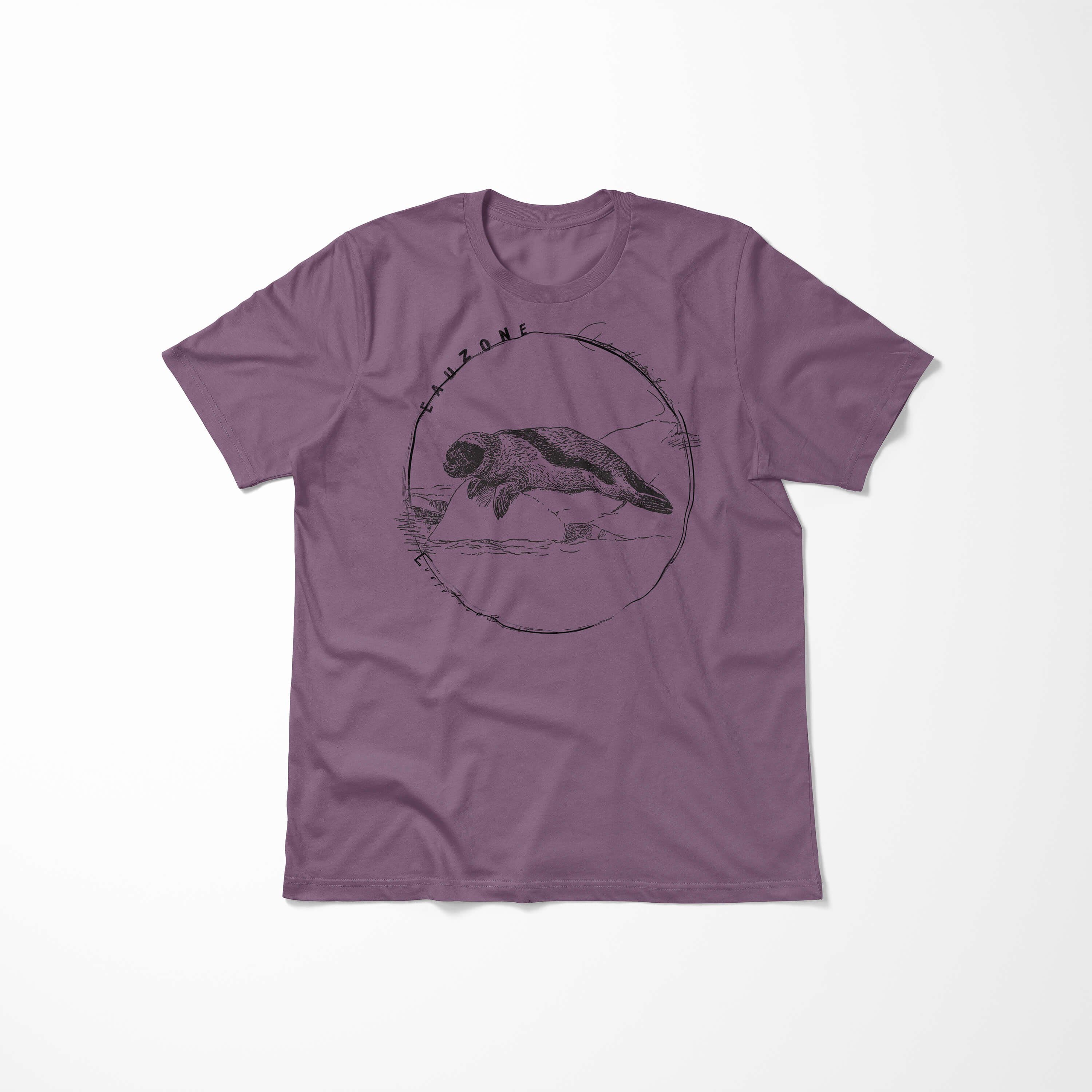 T-Shirt Art Shiraz Robbe Sinus Herren T-Shirt Evolution