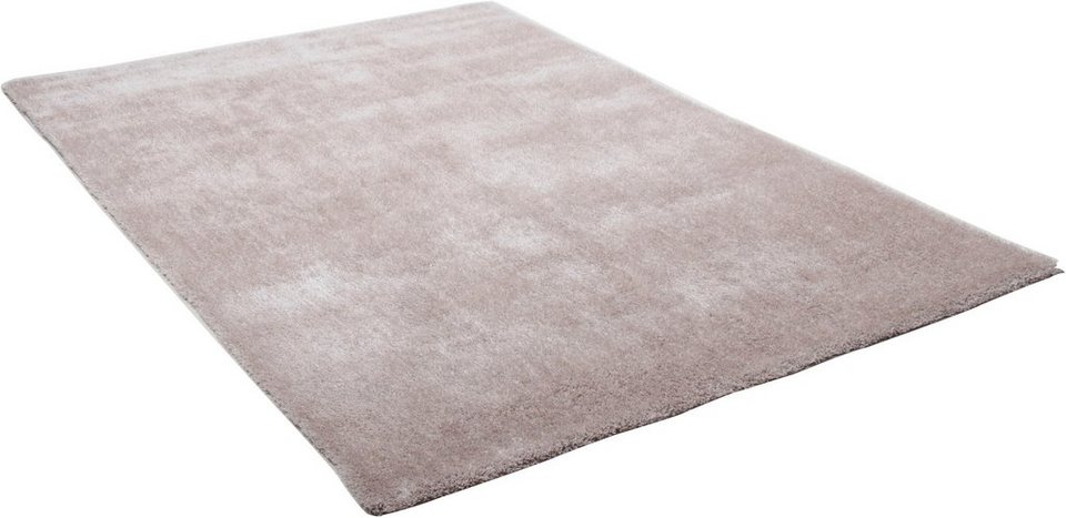 Hochflor-Teppich Alessandro, Gino Falcone, rechteckig, Höhe: 25 mm, besonders  weich durch Microfaser, ideal im Wohnzimmer & Schlafzimmer