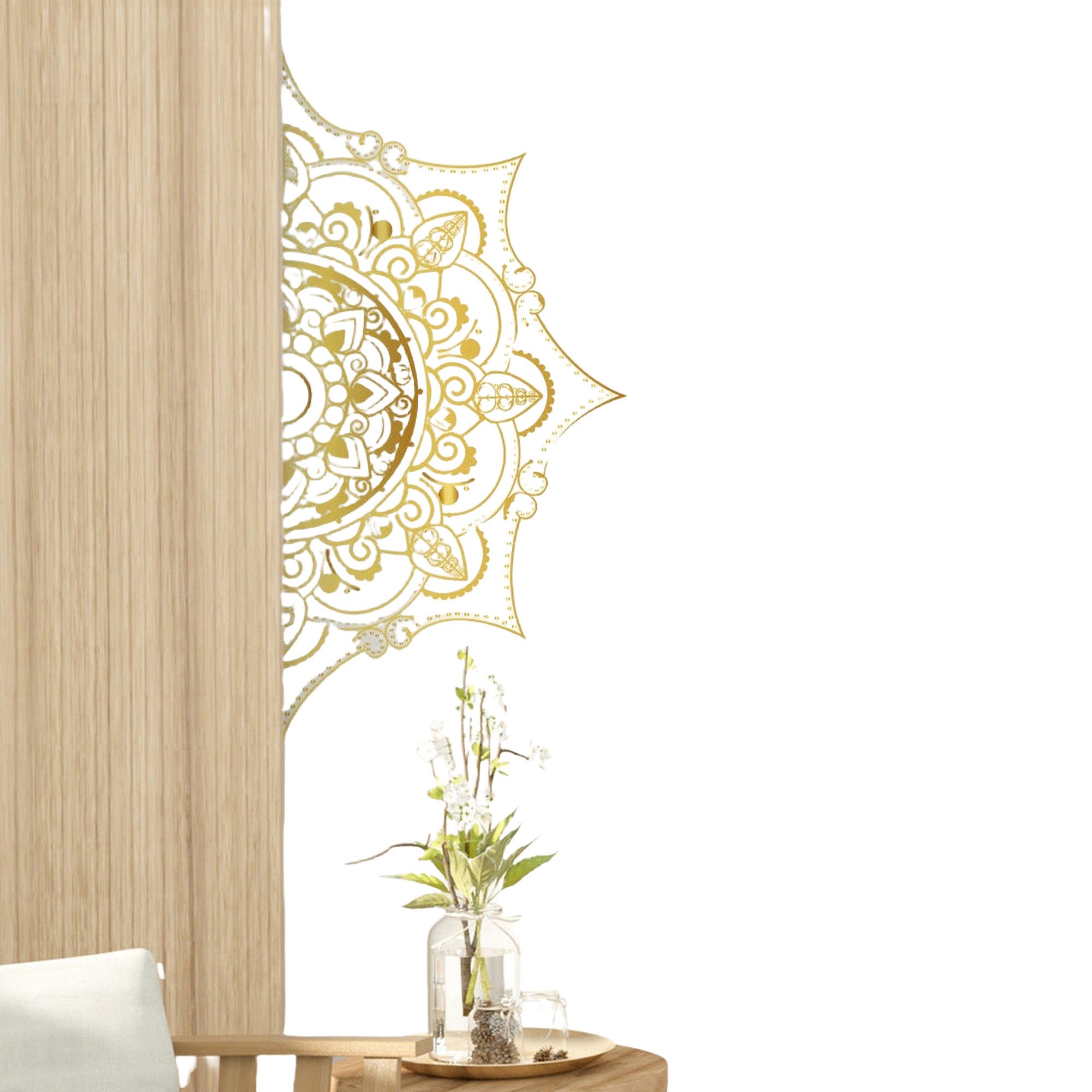 AUKUU Wandtattoo 39x78cm Festliche Dekoration goldenes günstig online kaufen