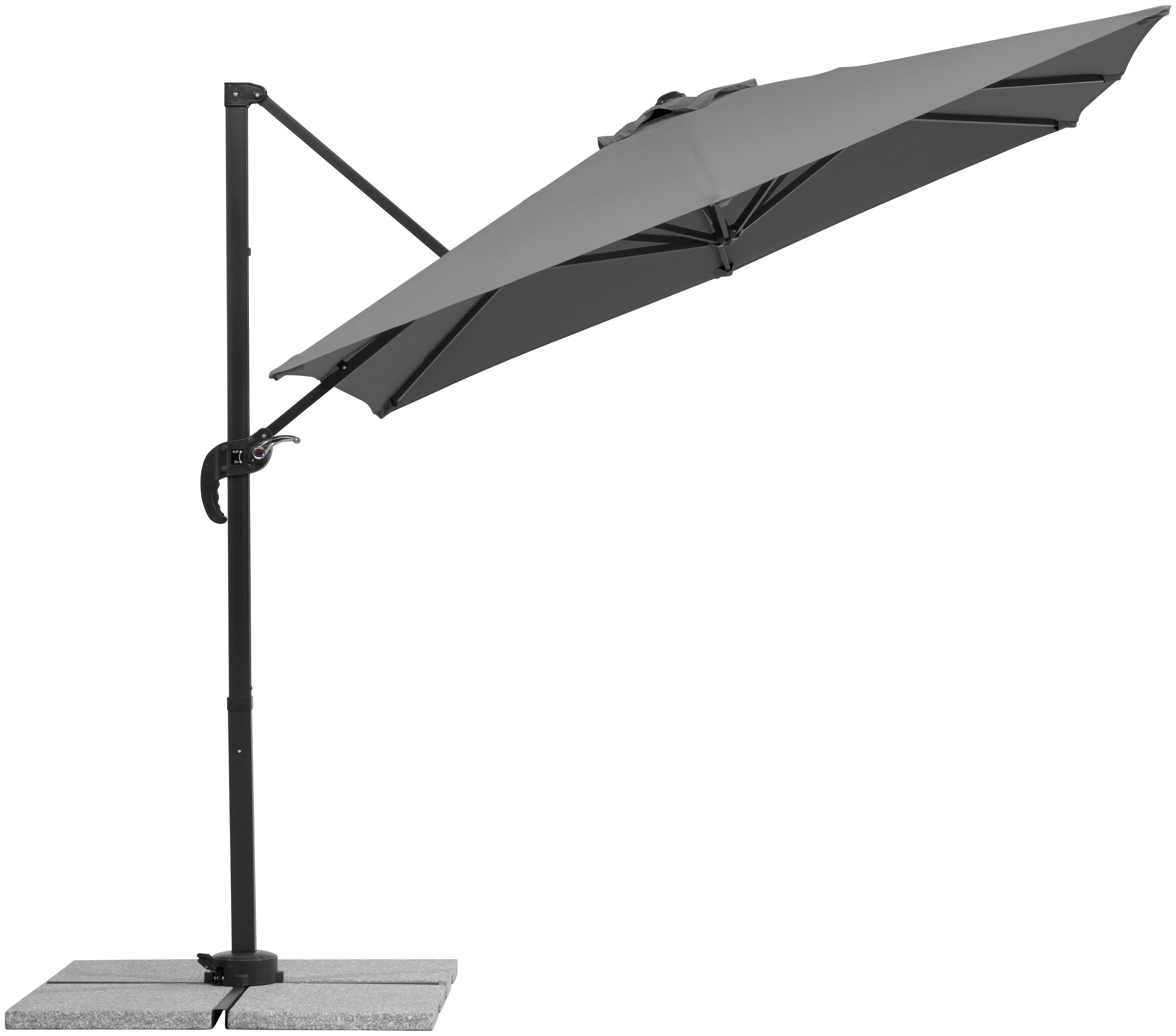 Schneider Schirme Ampelschirm »Rhodos Junior«, LxB: 230x230 cm, mit Schutzhülle, ohne Wegeplatten