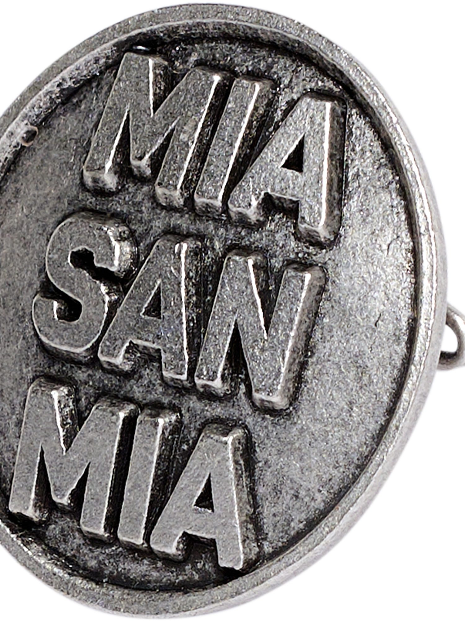 FC Bayern München Pins FC Bayern München I Anstecker Mia san mia I Unisex I Grau