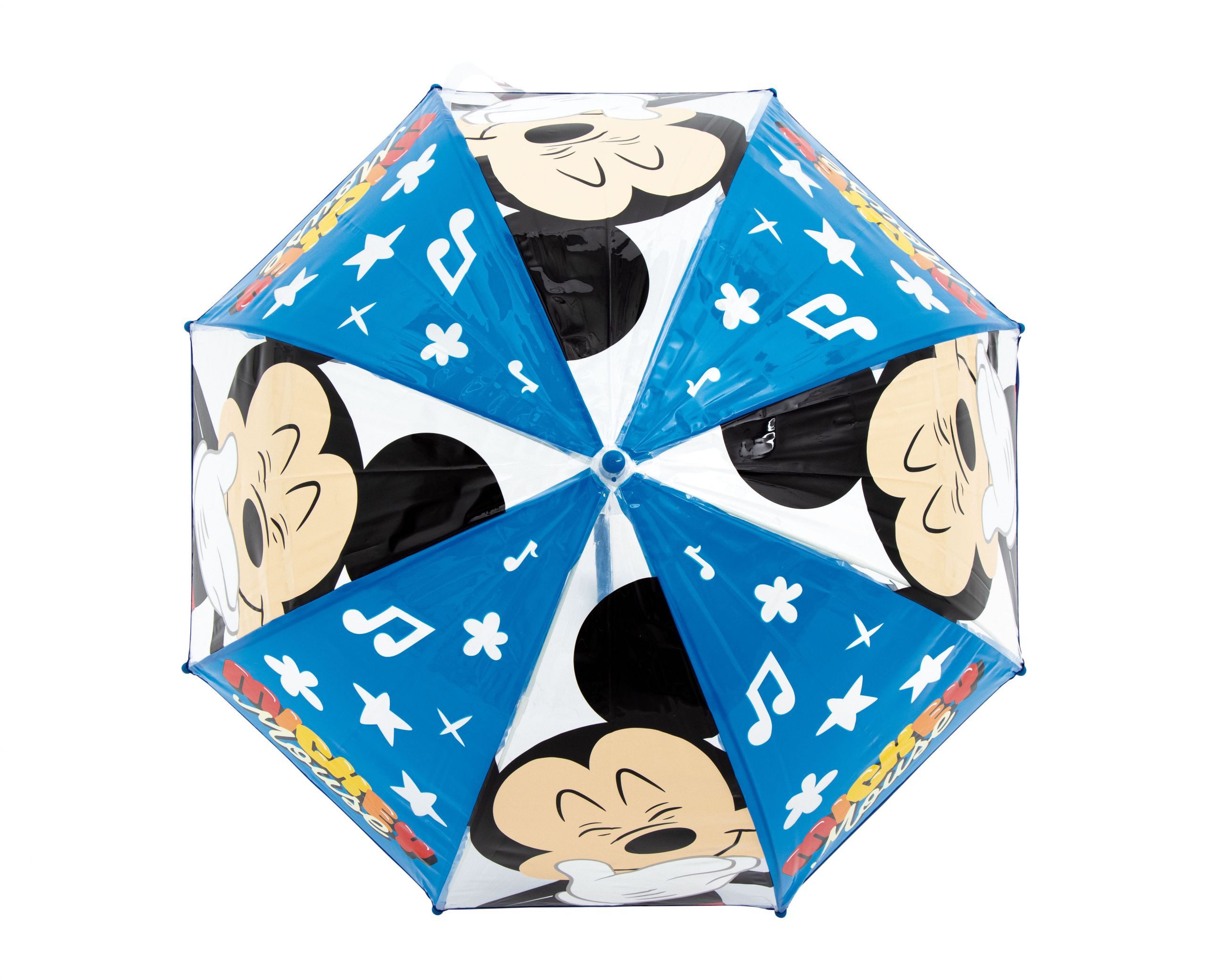 Disney Mickey Mouse Stockregenschirm Mickey Maus, Kinder Regenschirm Kuppelschirm Ø 68