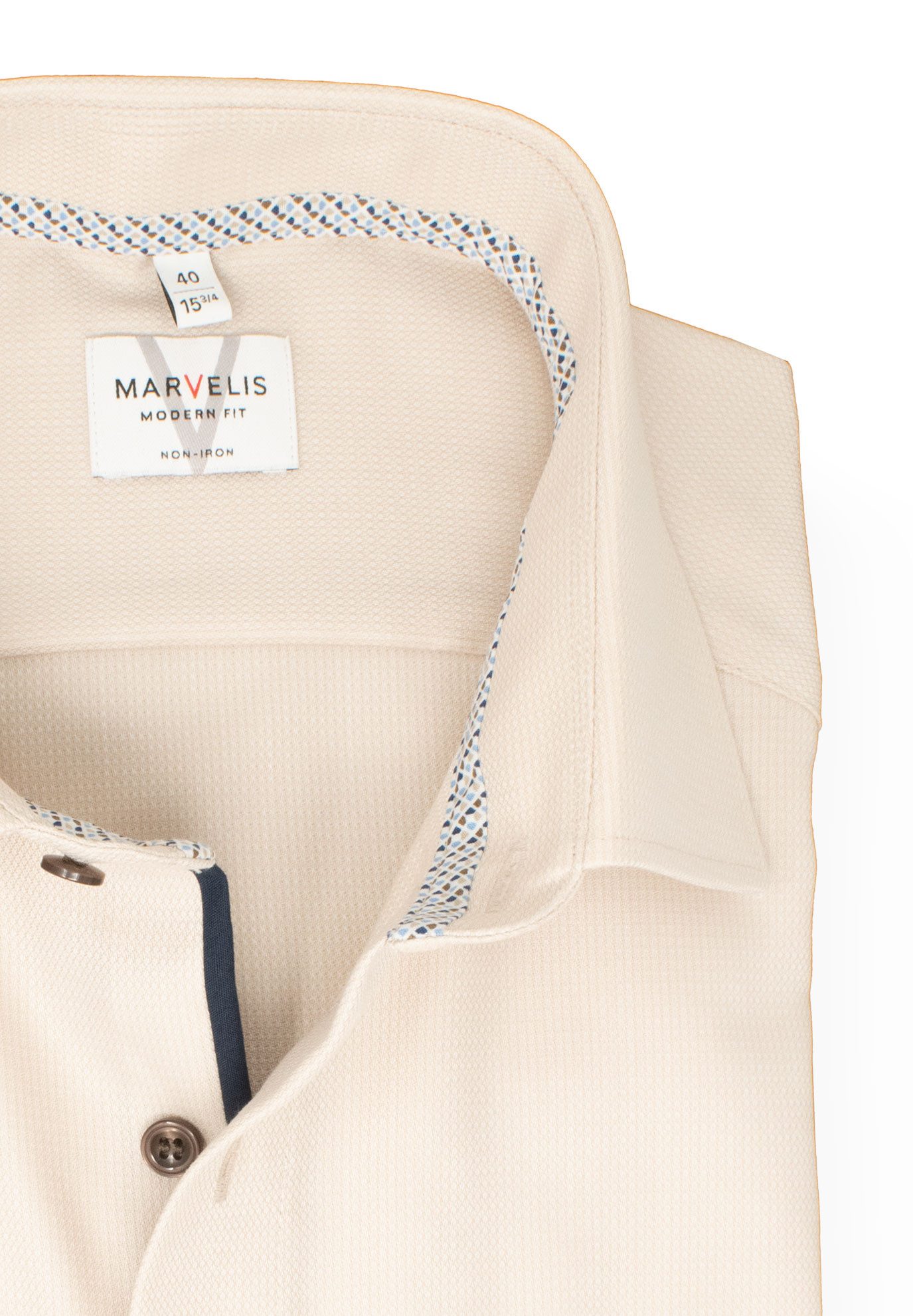 MARVELIS Businesshemd Modern Fit normale, leicht günstig online kaufen