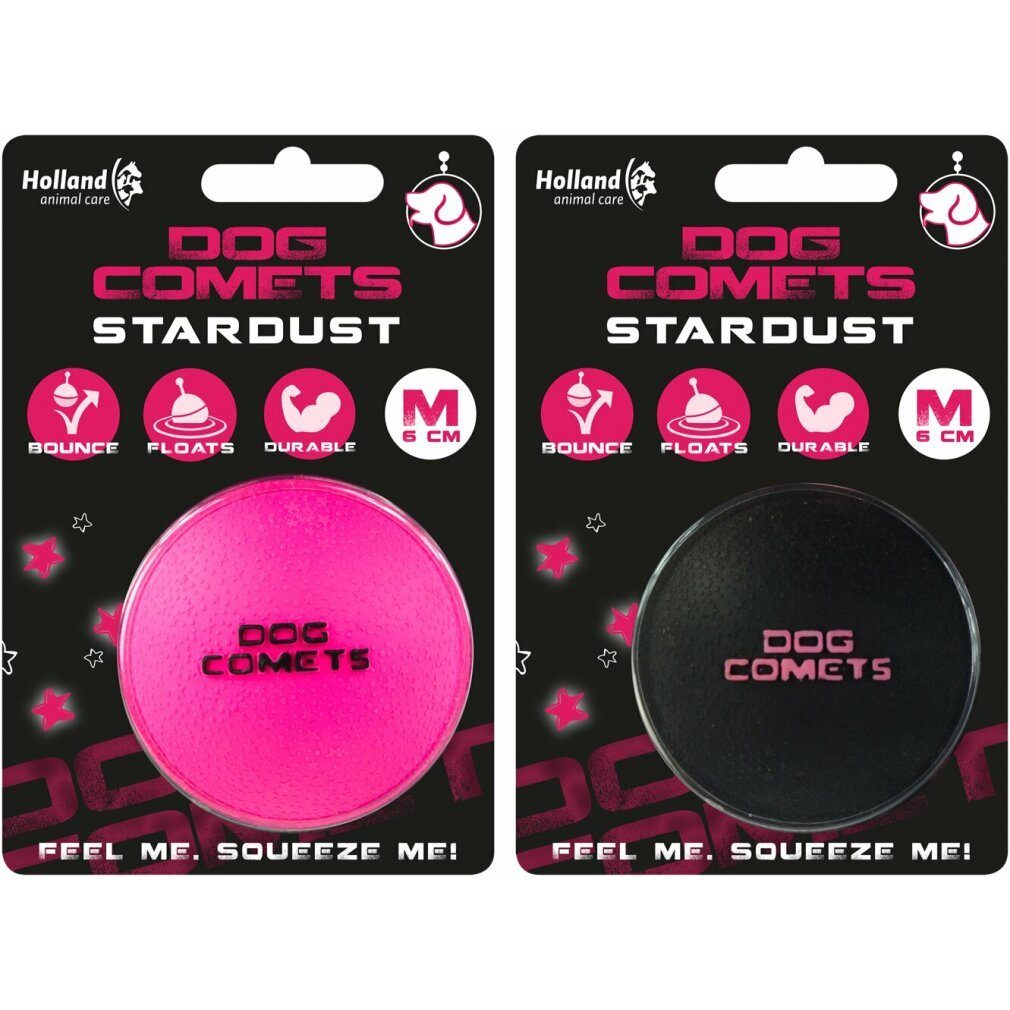 [Sonderverkauf] Dog Comets Tierball Dog M Rosa Stardust Comets Ball