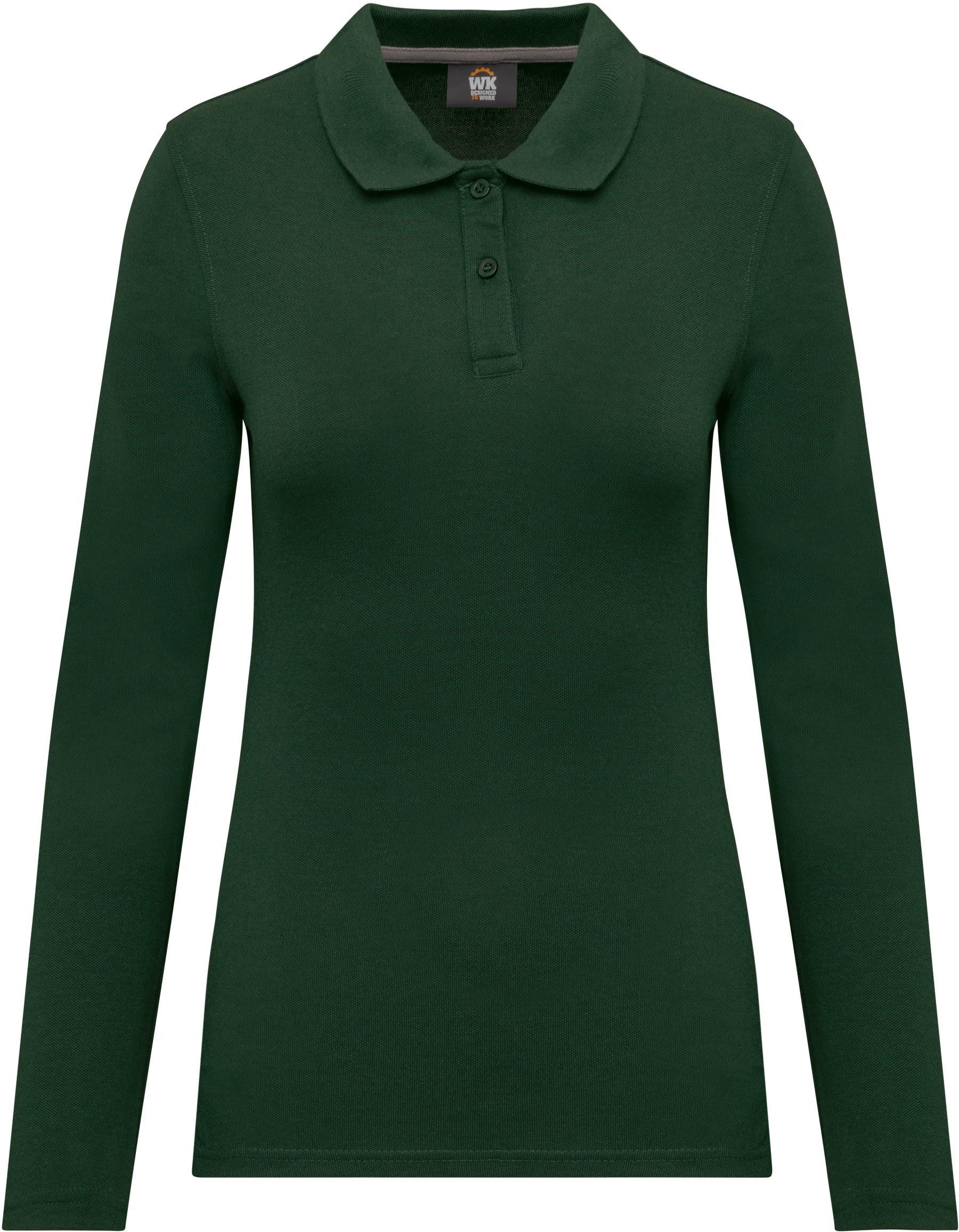 WK. Designed To Work Langarm-Poloshirt Langarm-Polohemd für Damen günstig online kaufen