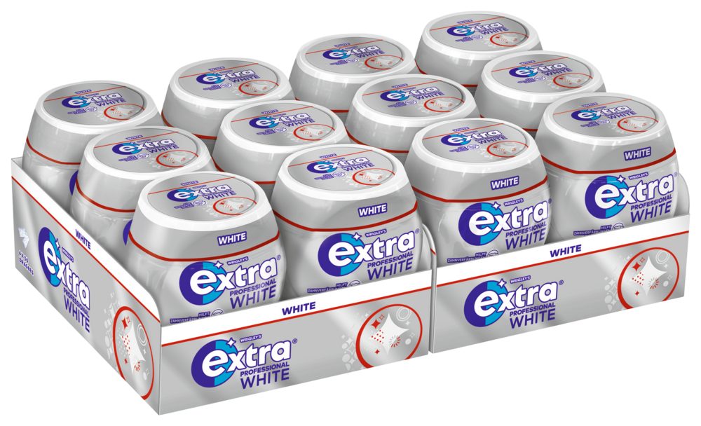 EXTRA Süßigkeit EXTRA PROFESSIONAL White Dose 2x6x50 Dragees