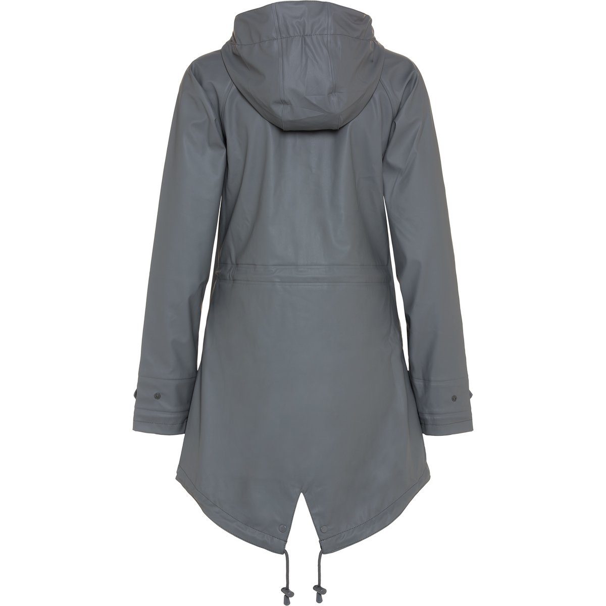BMS Regenmantel >> HafenCity Coat 100% cool grey SoftSkin wasserdicht <<