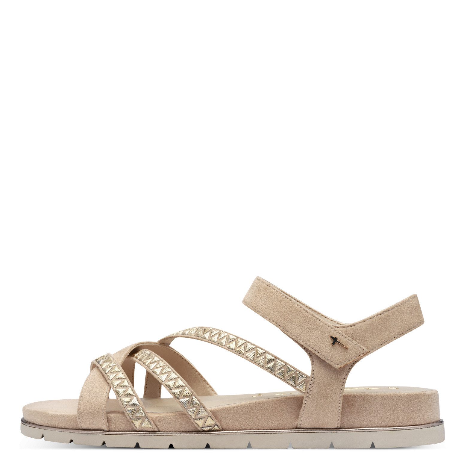 Tamaris Riemchensandale "Tamaris Sandalen Textil" günstig online kaufen
