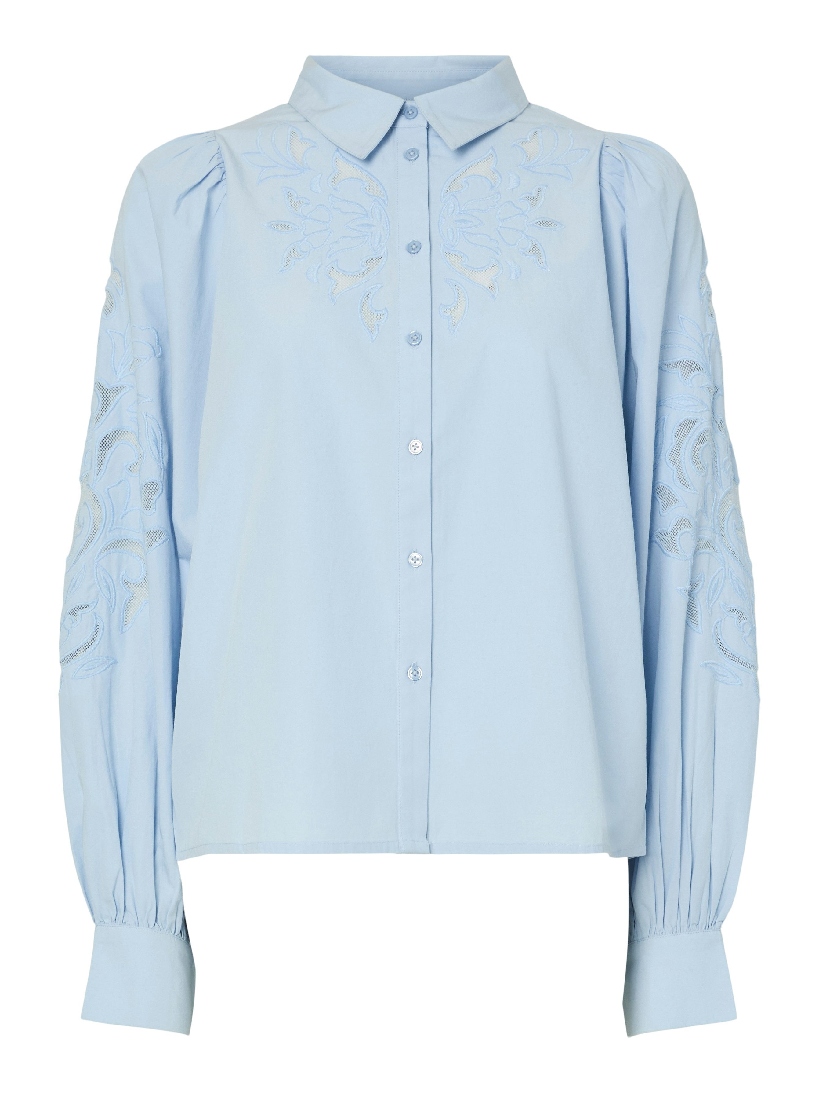 Spitzenbluse YASZIMIA LS SHIRT S. NOOS