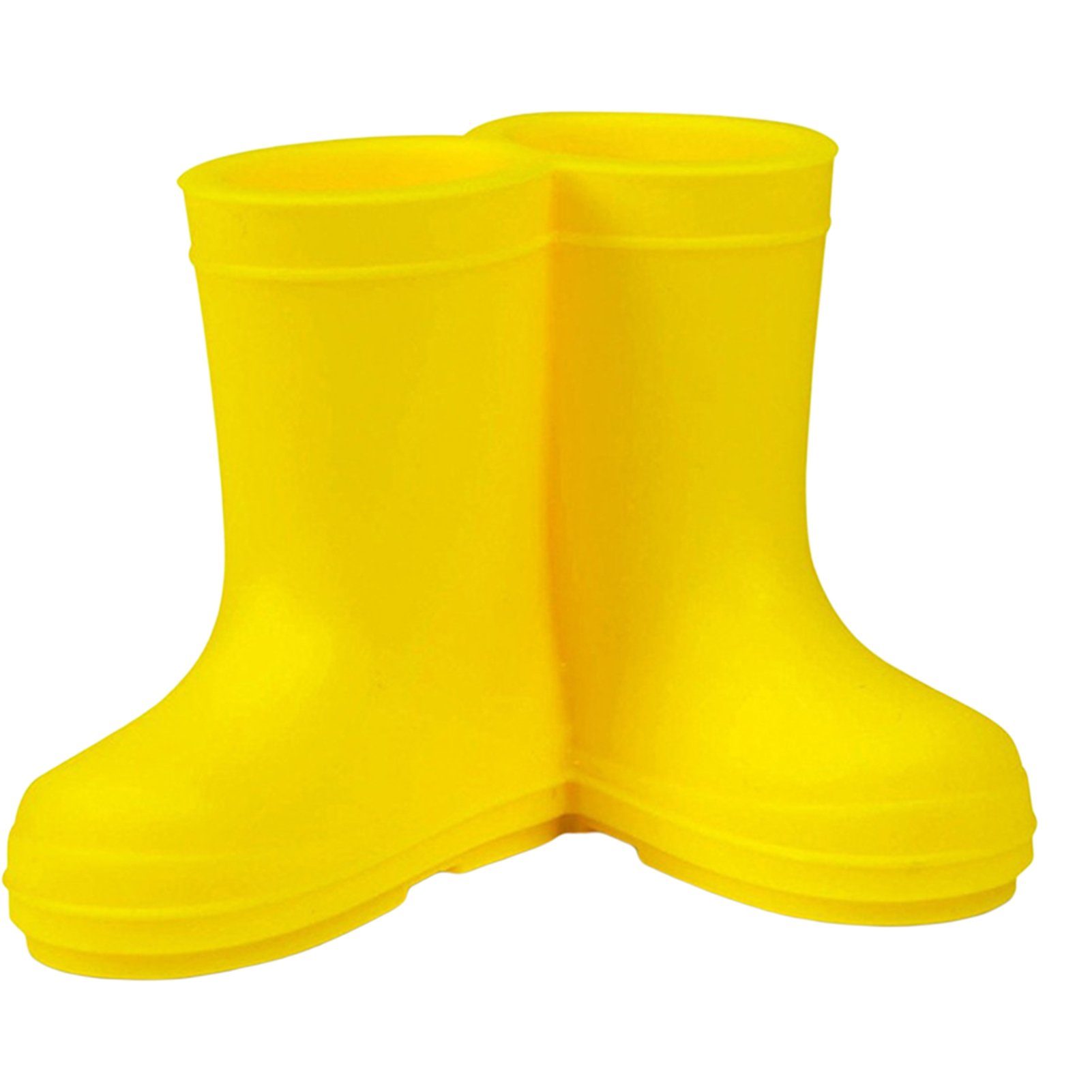 Blusmart Zahnbürstenhalter Lustiger Rainboot-Zahnbürstenhalter yellow