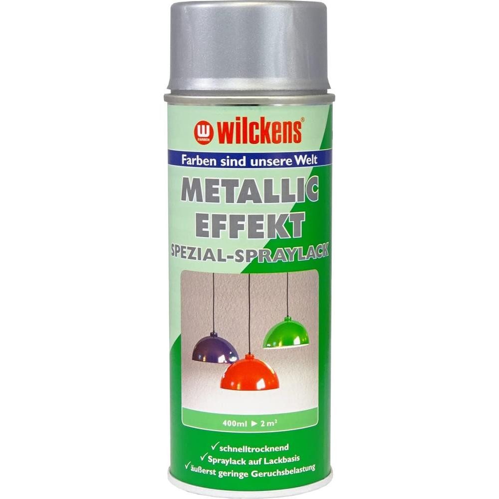 Wilckens Farben Sprühlack Metallic Effekt silber Spezial-Lackspray 400ml Spraylack