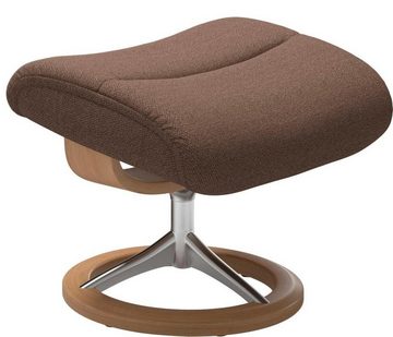 Stressless® Relaxsessel View (Set, Relaxsessel mit Hocker), mit Signature Base, Größe L,Gestell Eiche