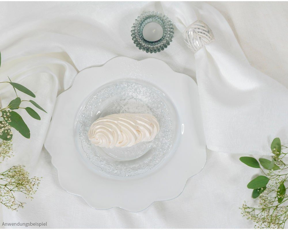 matches21 HOME & HOBBY Tischdecke Tischläufer MILA Damast Motiv weiß, Leine günstig online kaufen