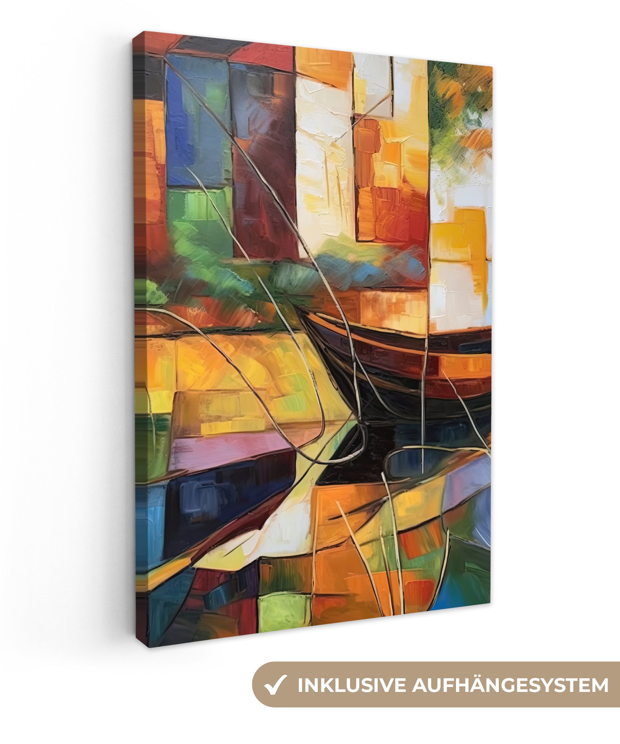 OneMillionCanvasses® Leinwandbild Abstrakt - Kunst - günstig online kaufen