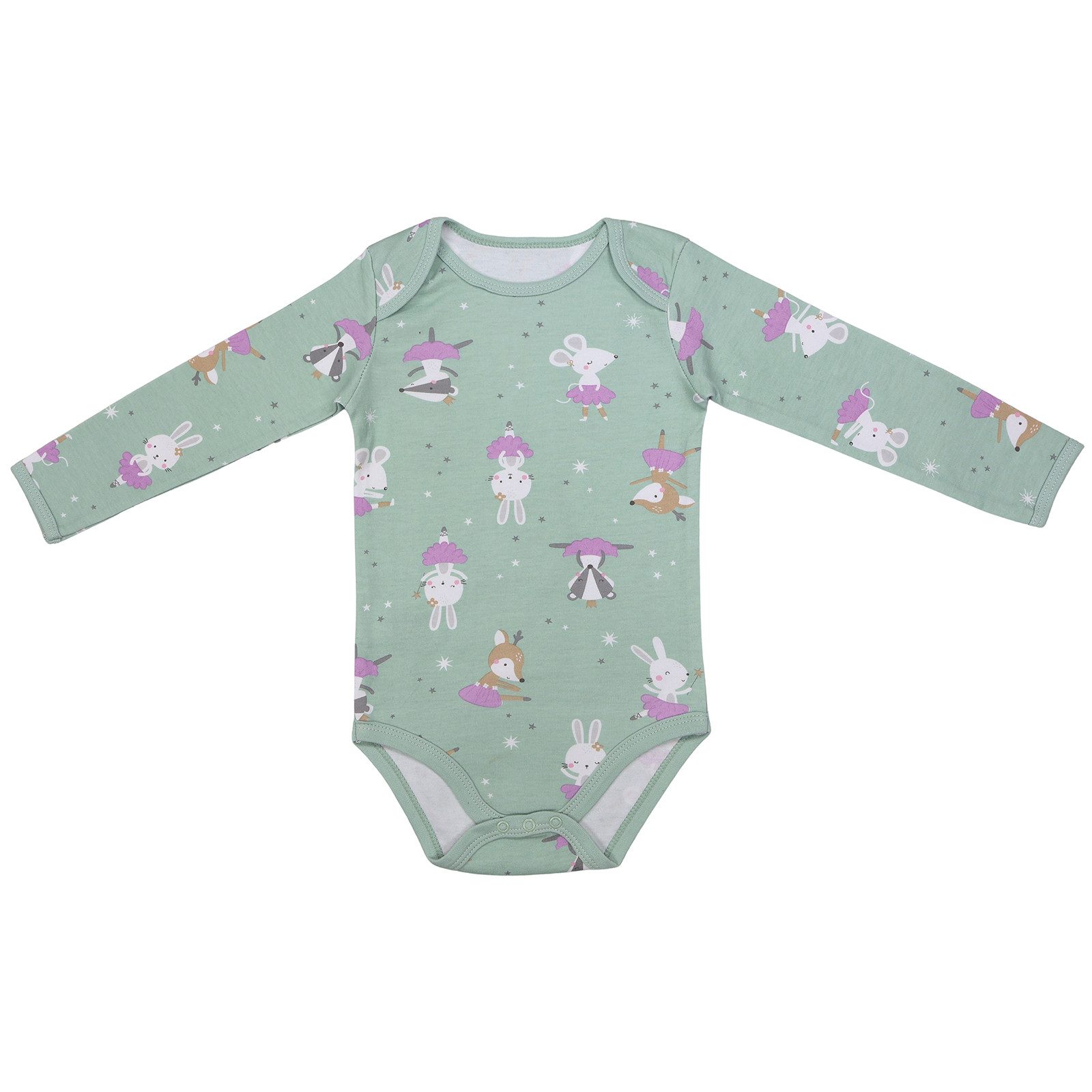 Schlummersack Langarmbody Bio Baby-Bodys langarm 3er-Pack OEKO-TEX zertifiziert