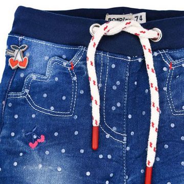 BONDI Trachtenlederhose BONDI Baby Mädchen Jeans 'Cherry' 86596 - Blau, K