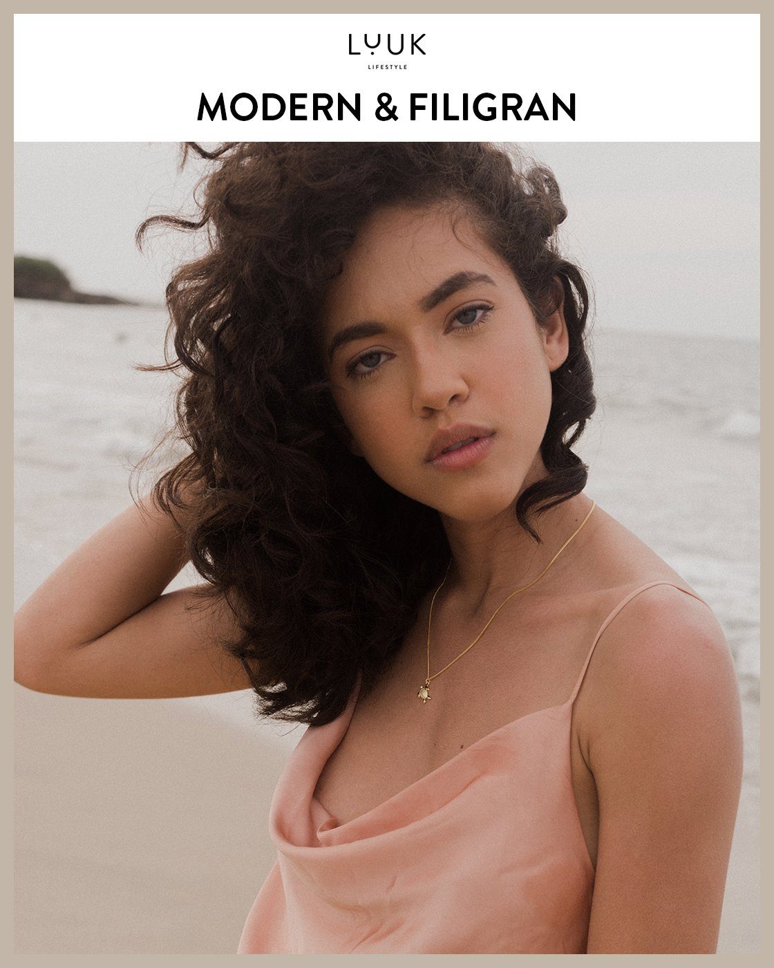 LUUK LIFESTYLE Silberkette Schildkröte, aus 925 Sterling Silber, Turtle Glücksbringer, Damenschmuck