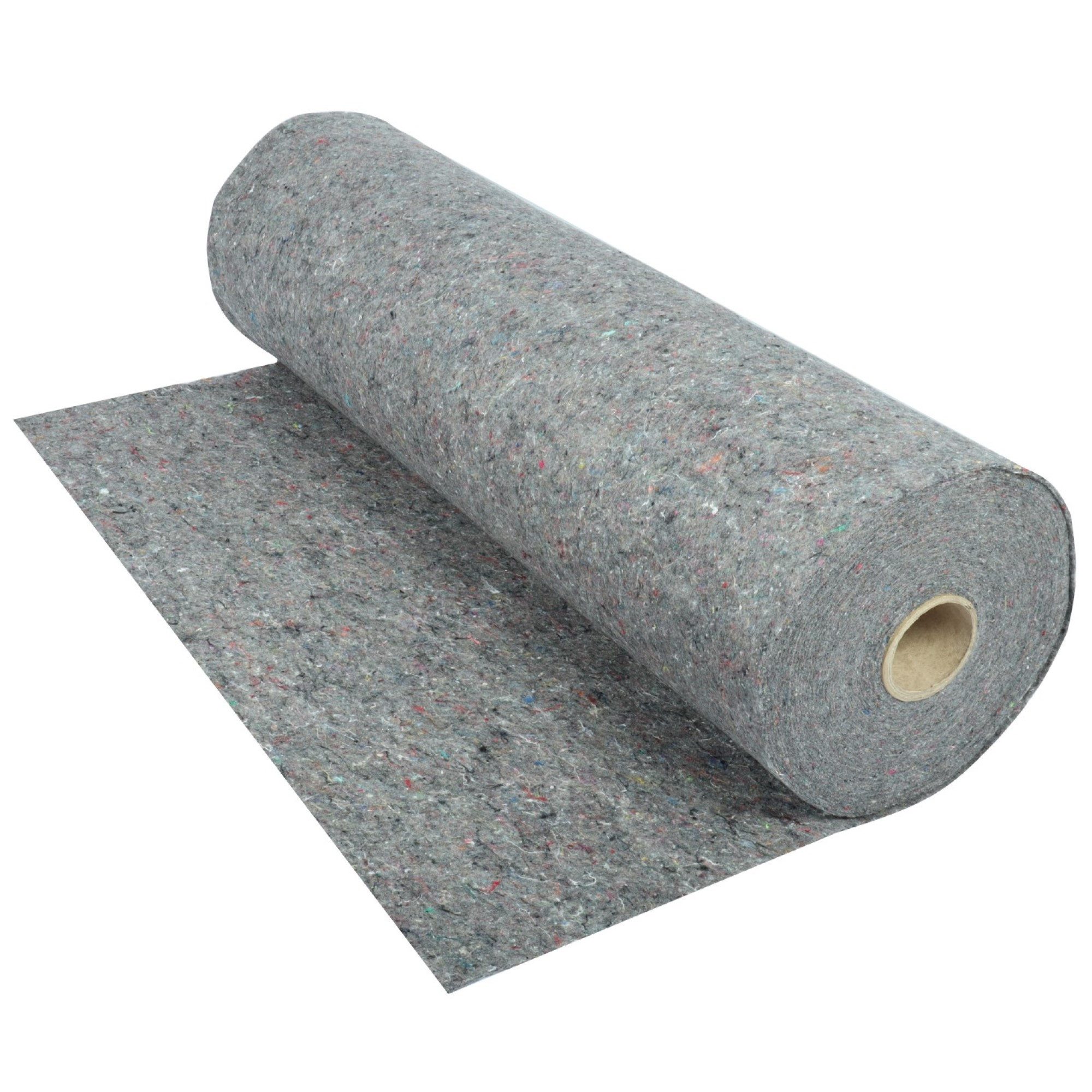 Wacredo Teichvlies 300 g/m² 25 x 1m Rolle, 4 mm Stärke, für Teich, Pool, Folien, Unkrautvlies, Folienschutz, Poolschutzvlies