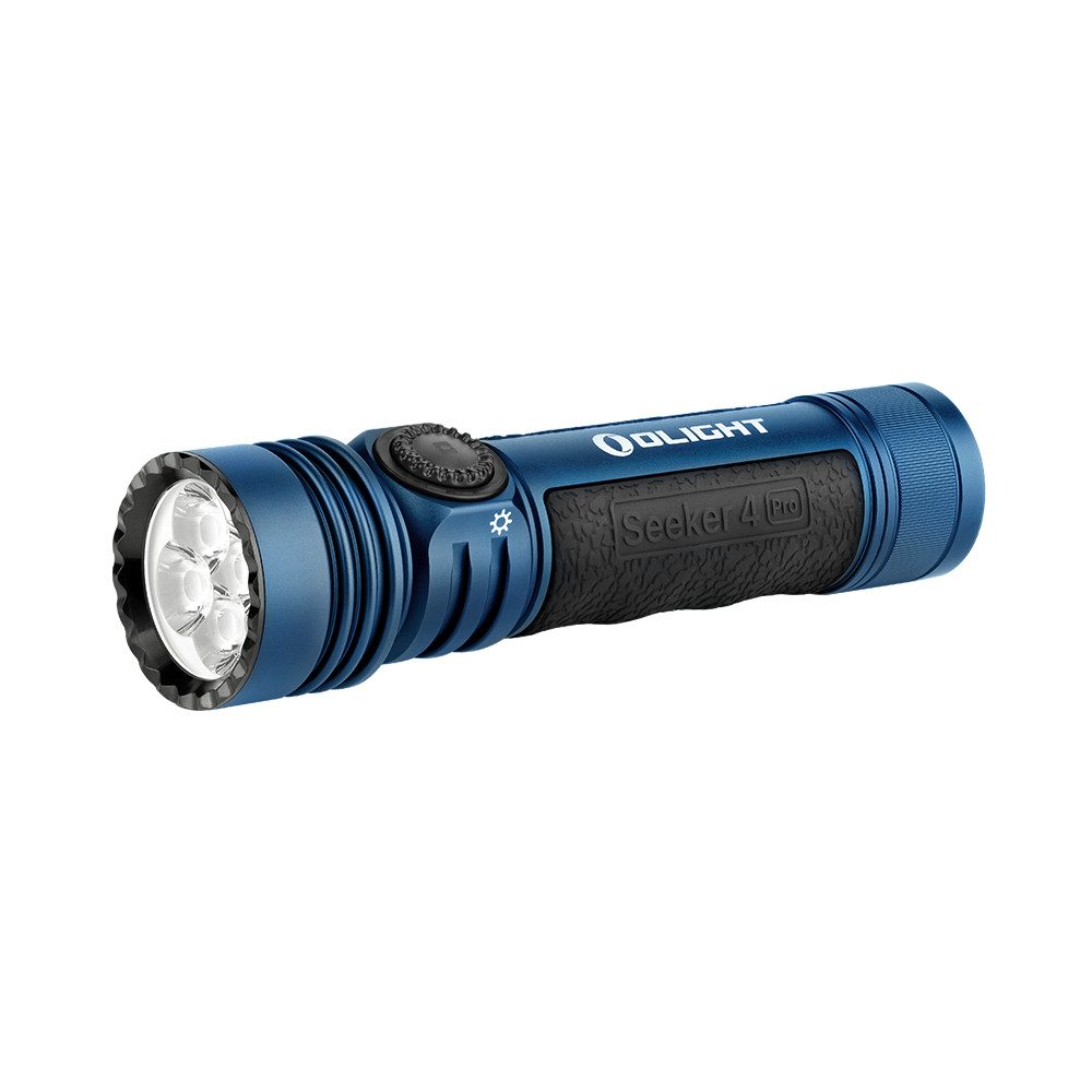 Taschenlampe Seeker 4 Pro LED Taschenlampe mit Holster, 4600 Lumen 260 Meter