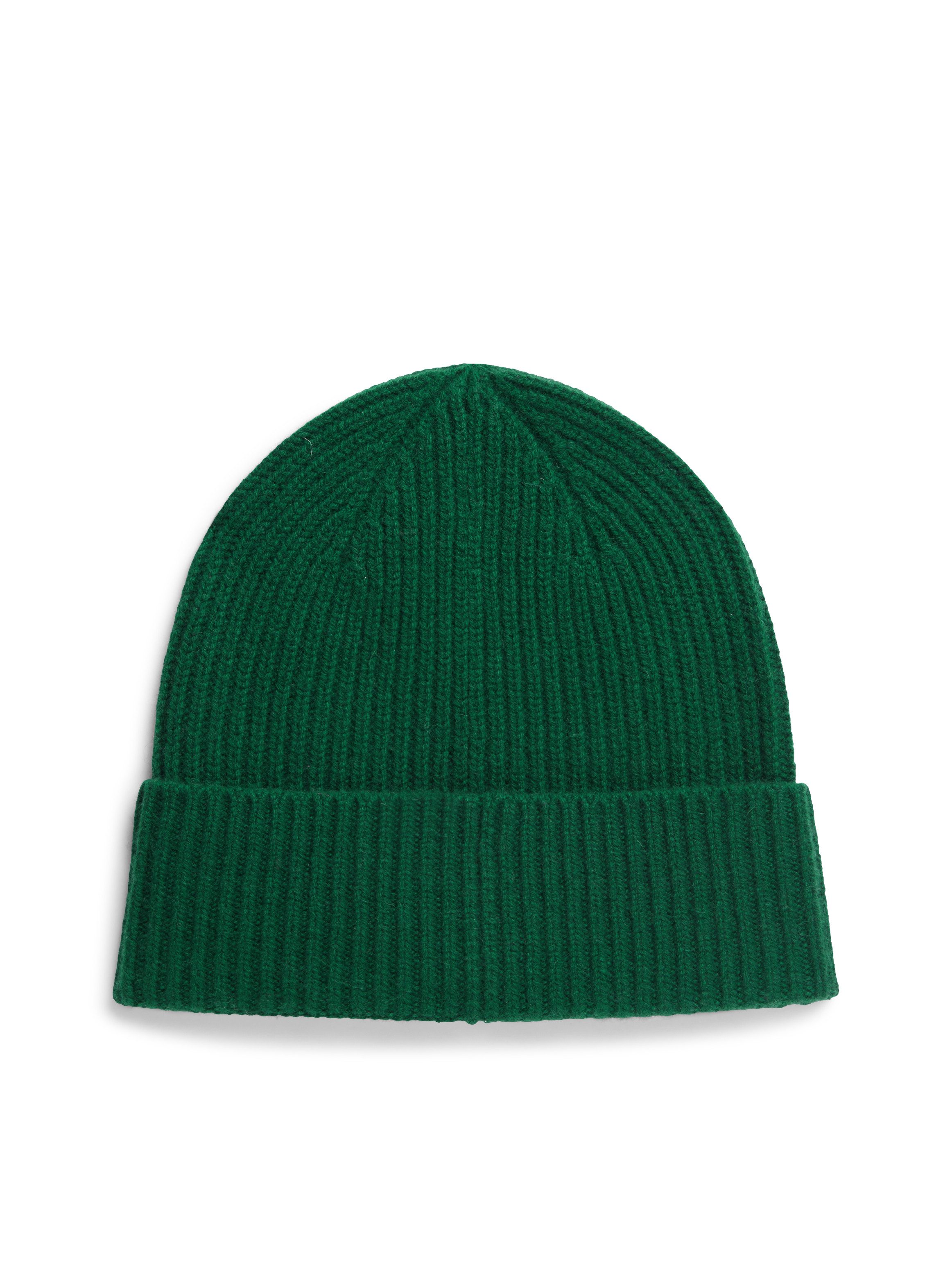 Tommy Hilfiger Strickmütze FLAG CASHMERE BEANIE One size mit Markenlogo