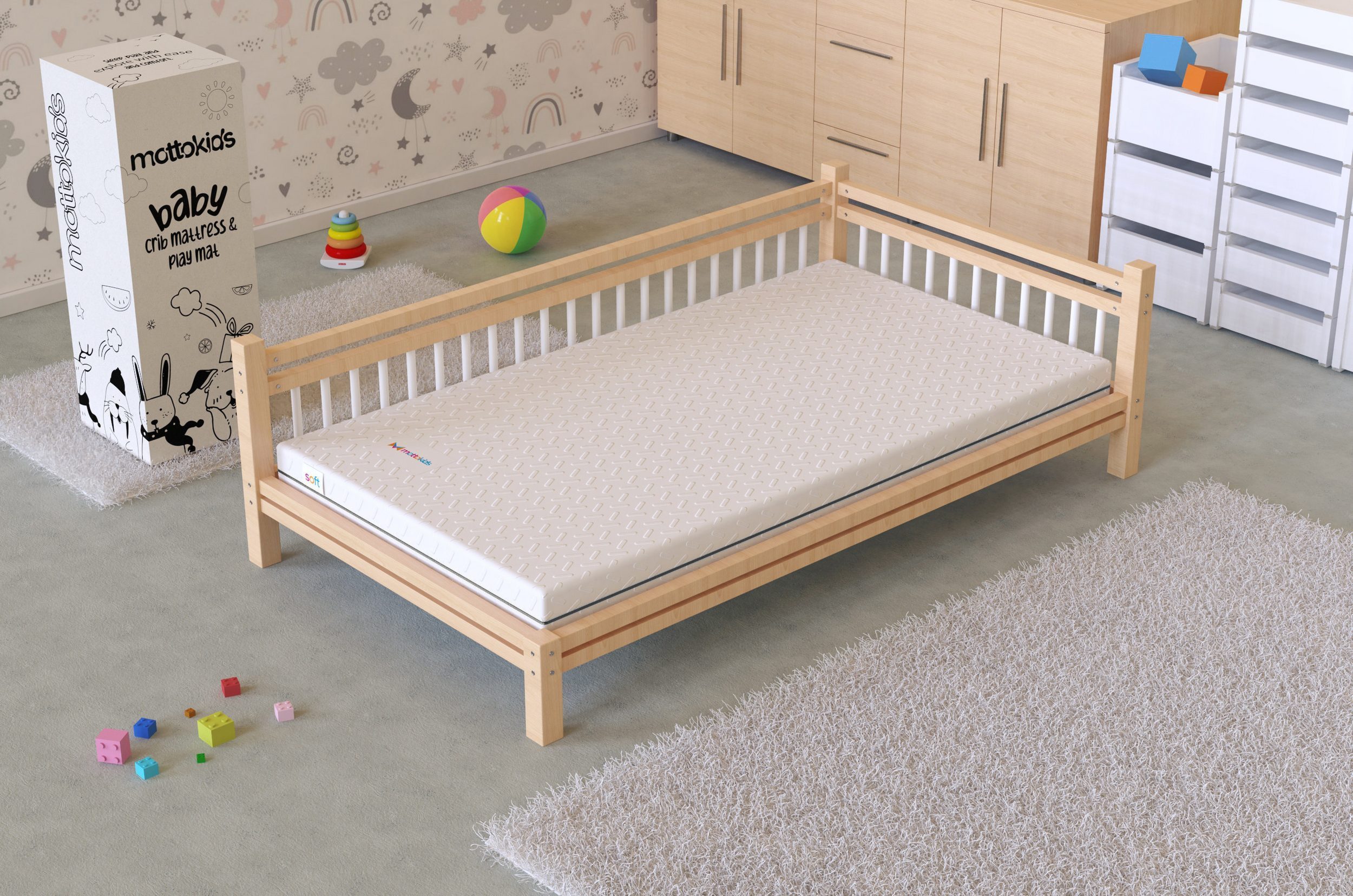 Kindermatratze Kaltschaummatratze für Baby Reisebett Matratzen günstig online kaufen