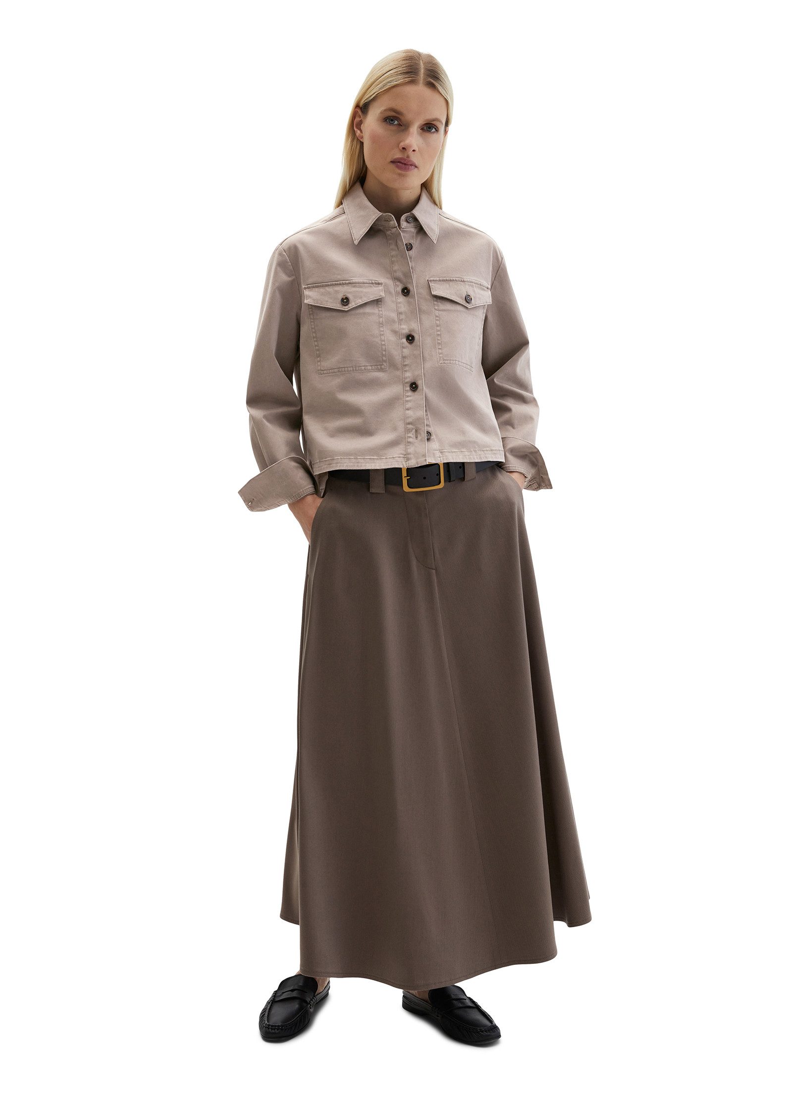 Marc O'Polo Kurzjacke aus Brushed Cotton Twill – Bild 5 von 5