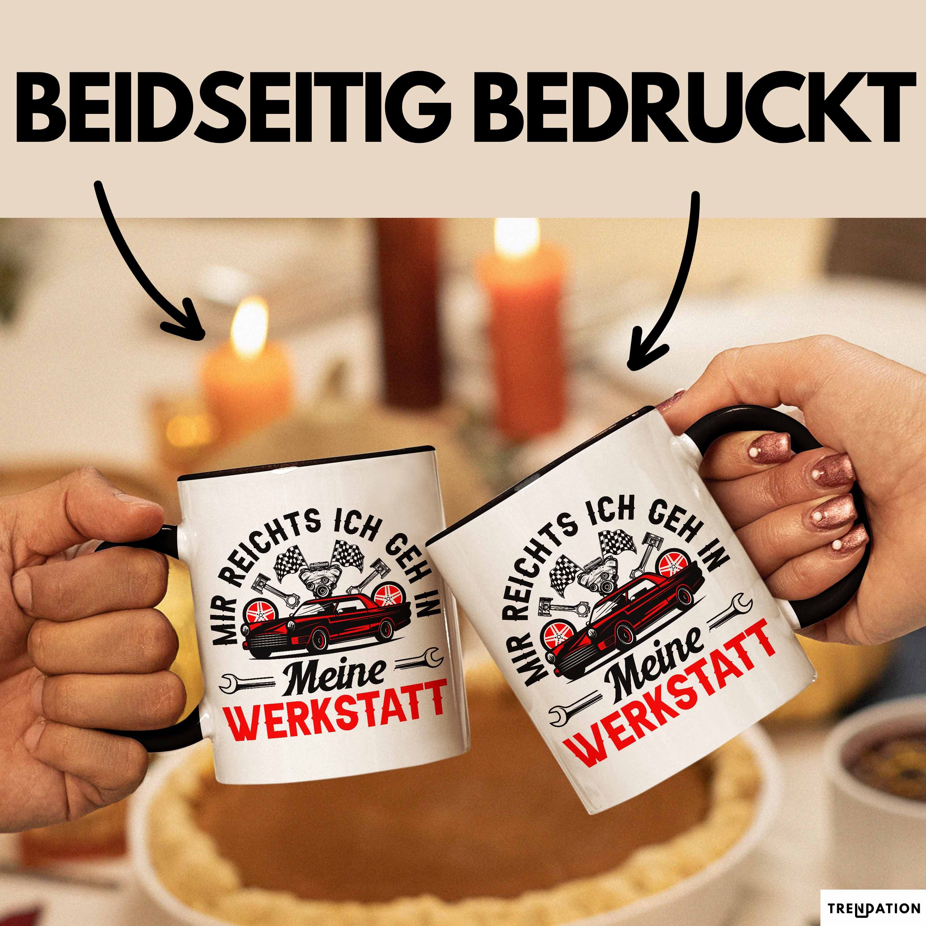 Trendation Tasse Kfz Mechaniker Tasse Geschenk Schrauber Geschenkidee Kfz Meister – Bild 2 von 5