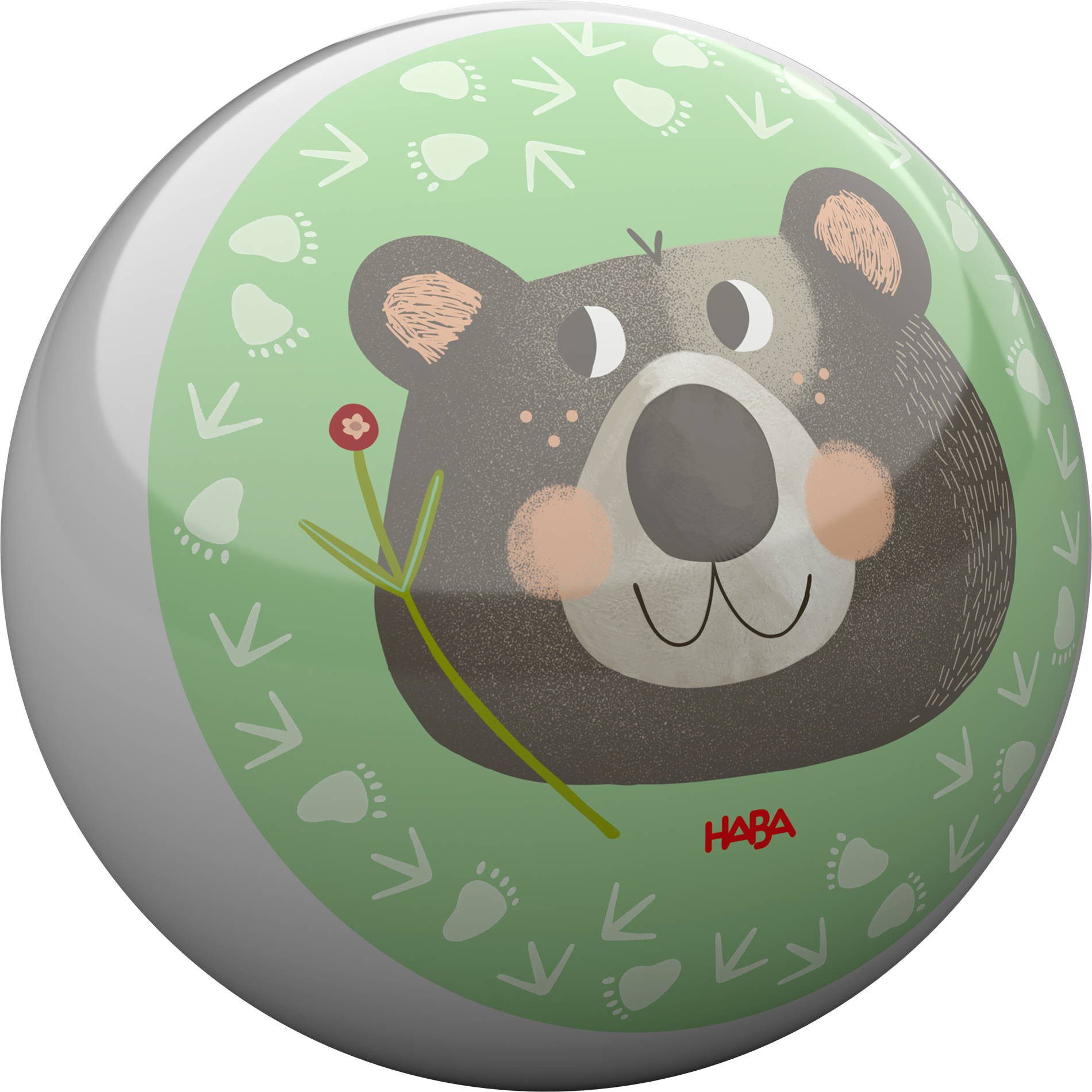 Haba Spielball Kleinkindwelt Ball Kunststoffball Wald 14 cm Ø Spielball 2012756001